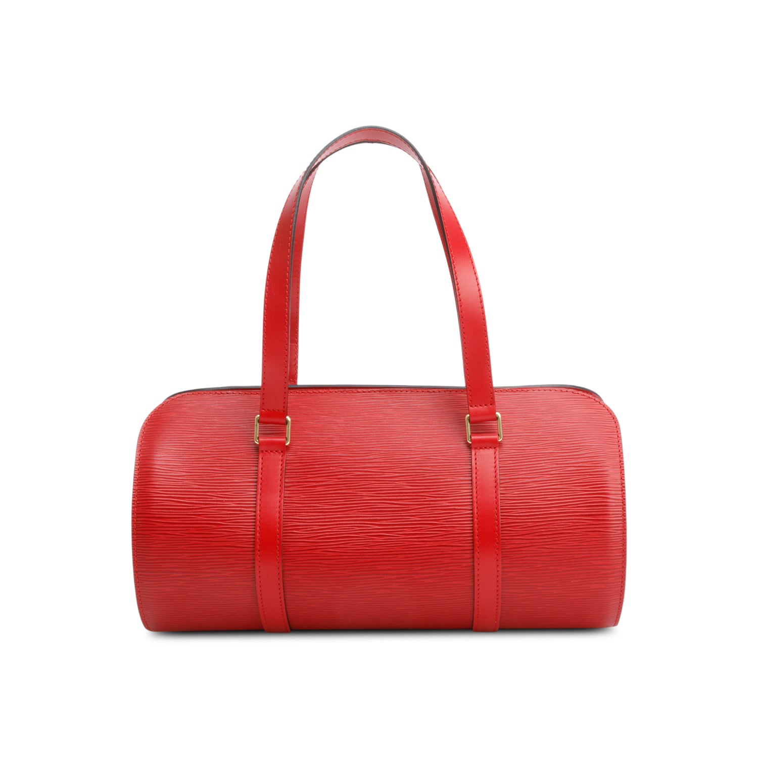 Louis Vuitton Red Epi Leather Soufflot Bag