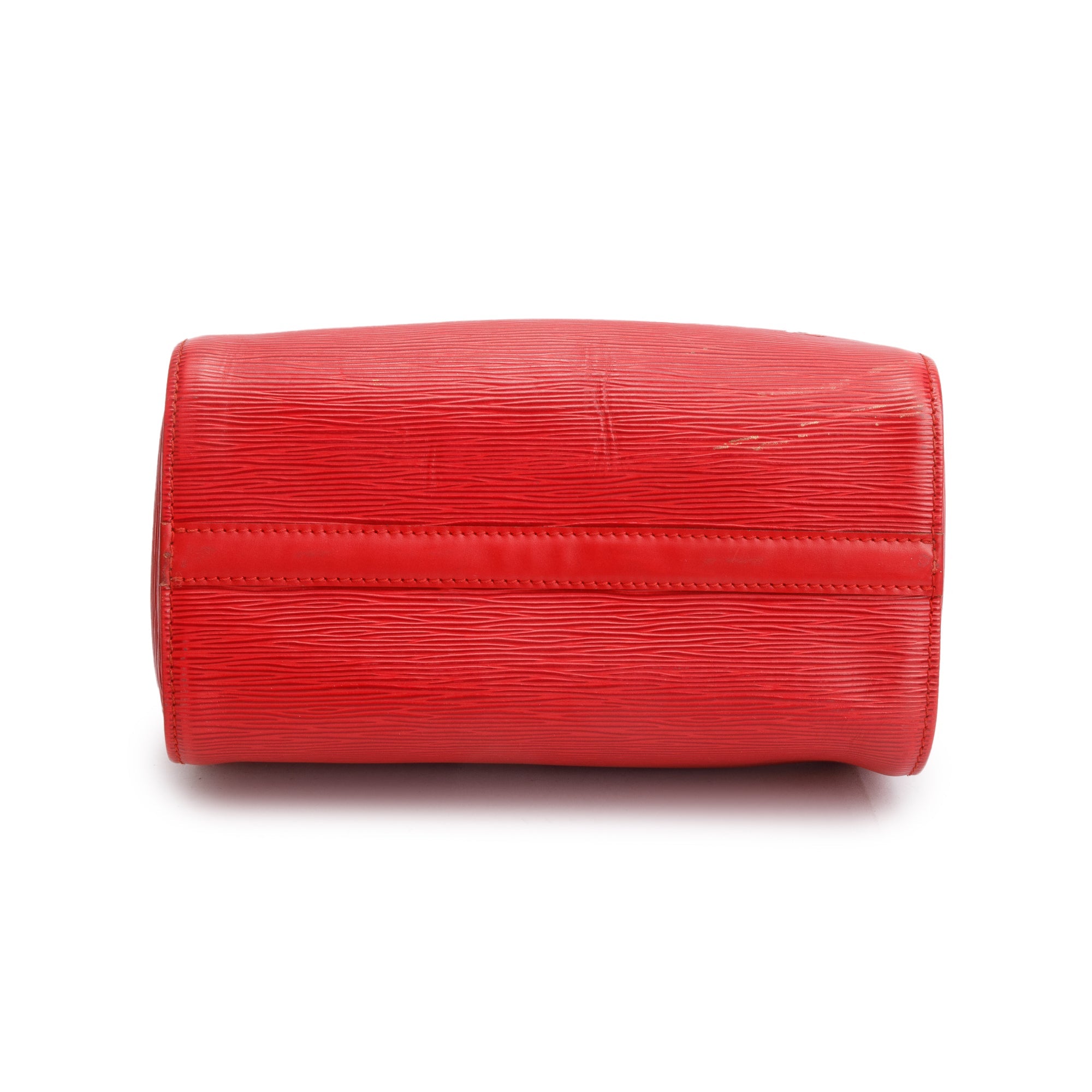 Louis Vuitton Red Epi Leather Speedy 25