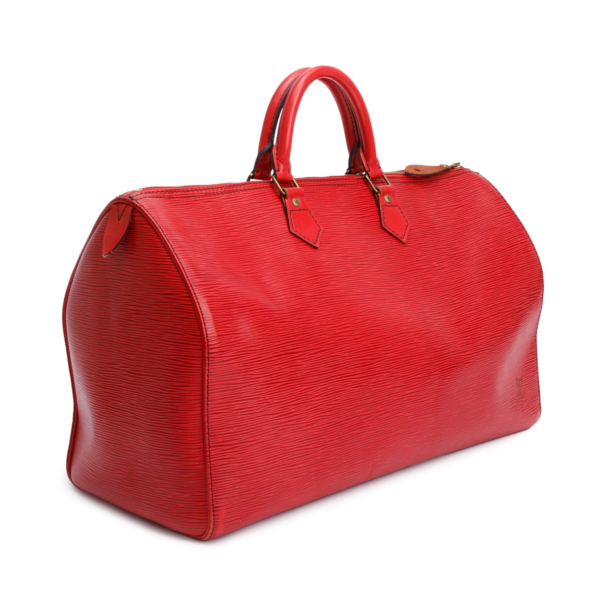 Louis Vuitton Red Epi Leather Speedy 40