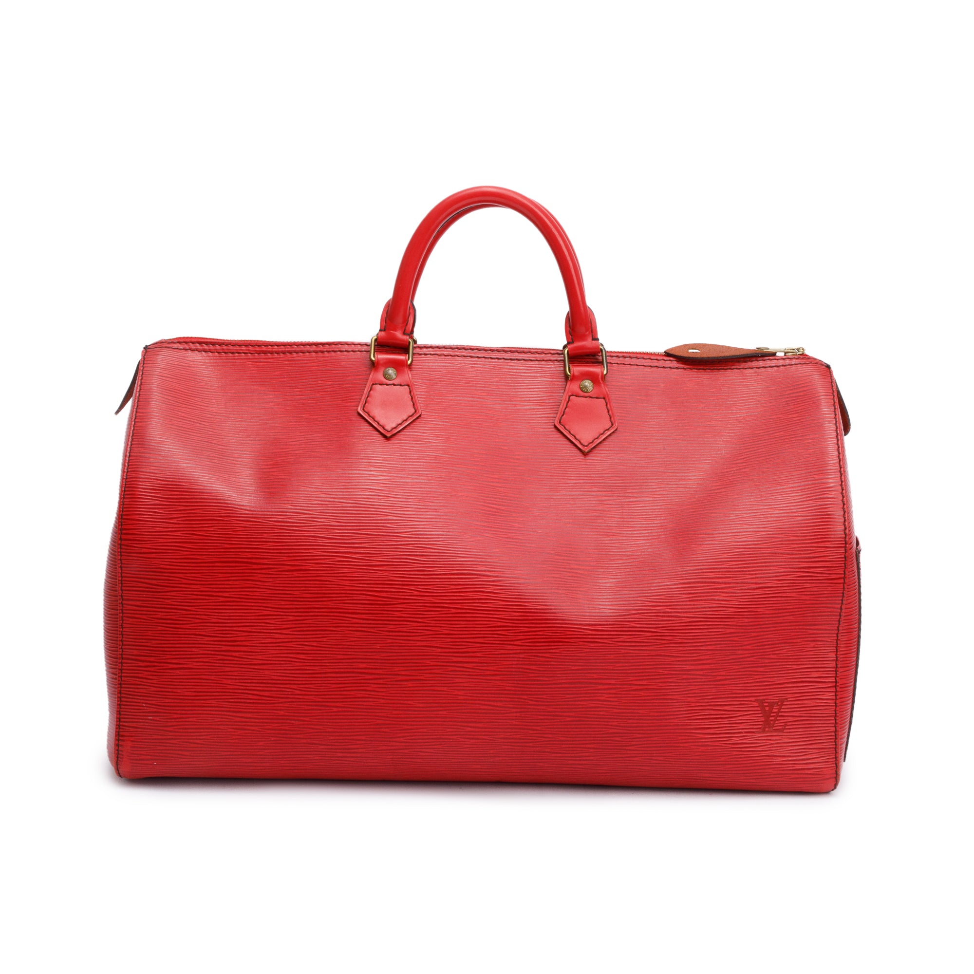Louis Vuitton Red Epi Leather Speedy 40