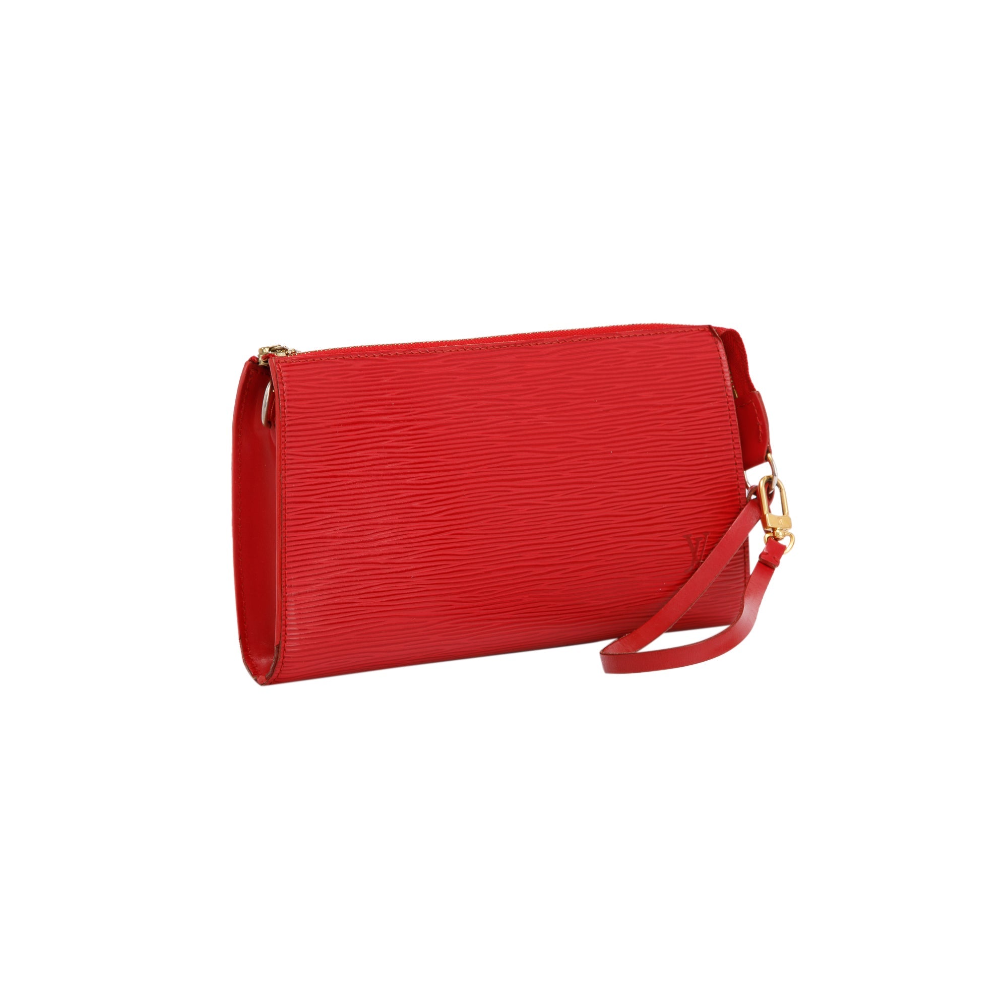 Louis Vuitton Red Epi Pochette Accessoires 24