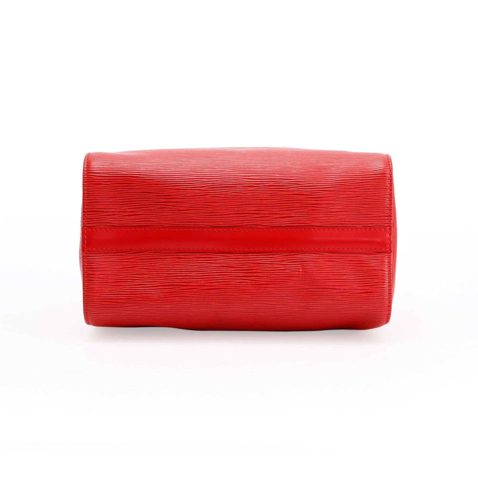 Louis Vuitton Red Epi Speedy 25