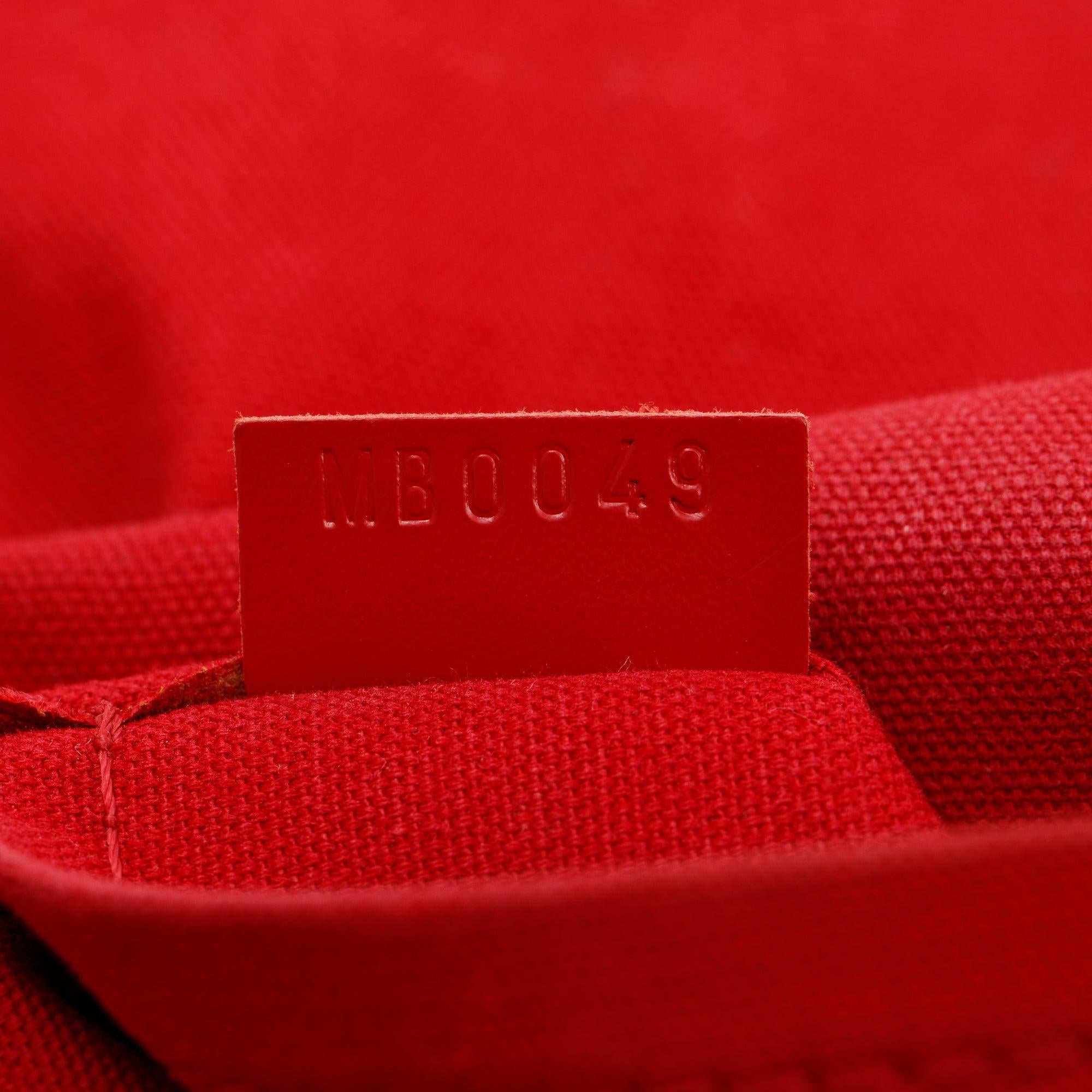 Louis Vuitton Red Monogram Canvas Cabas Ipanema GM