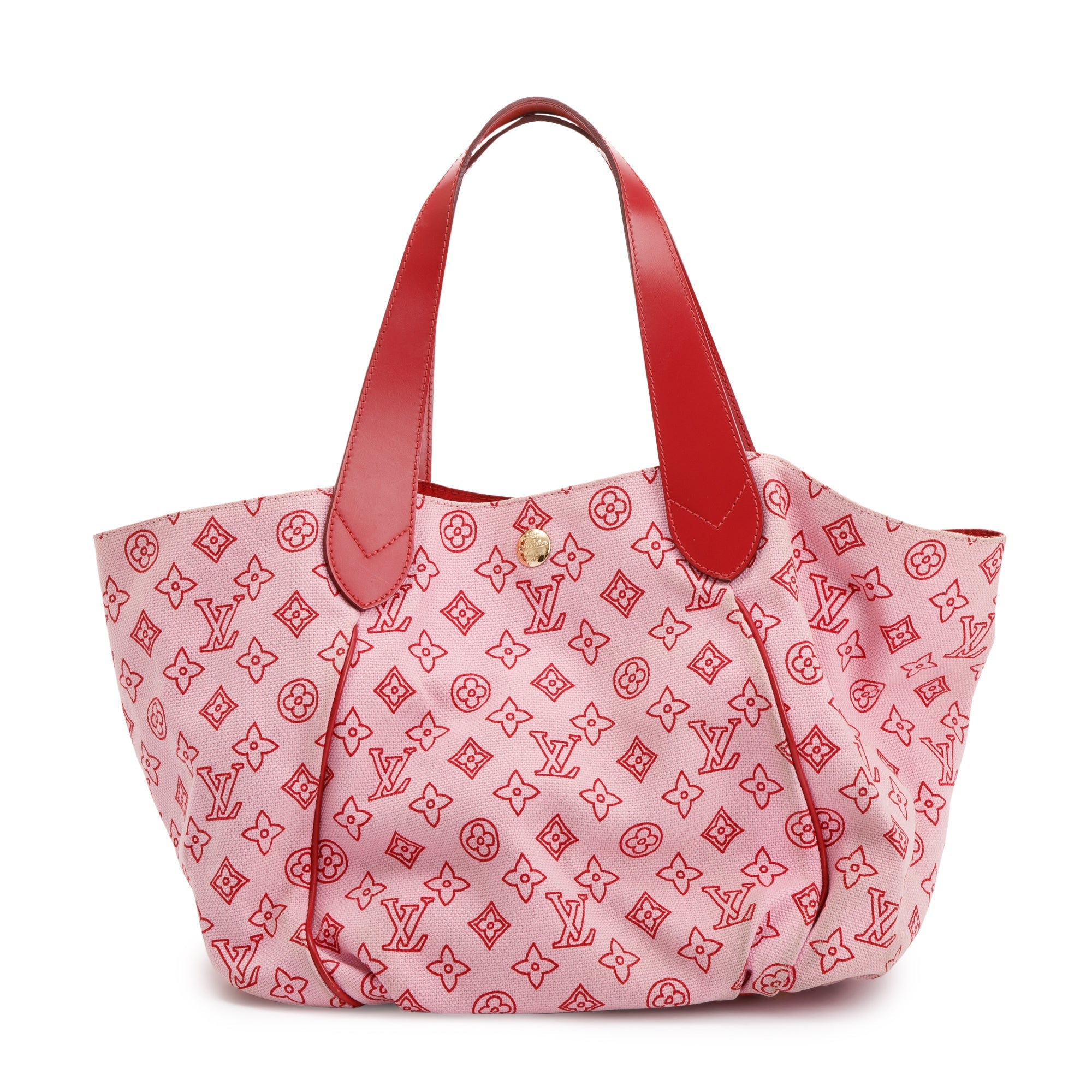 Louis Vuitton Red Monogram Canvas Cabas Ipanema GM