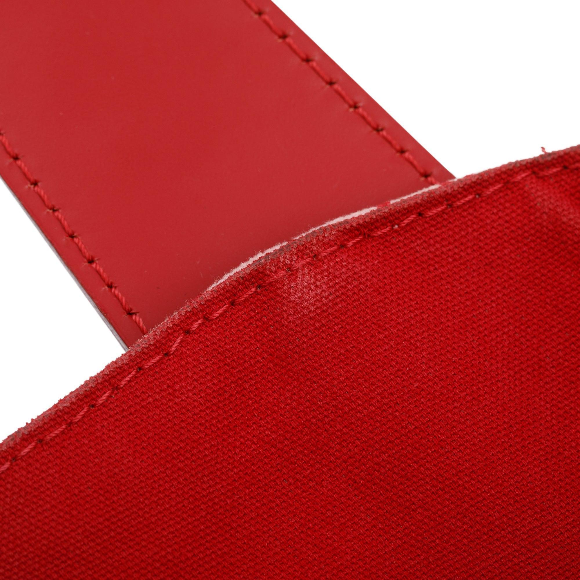 Louis Vuitton Red Monogram Canvas Cabas Ipanema GM