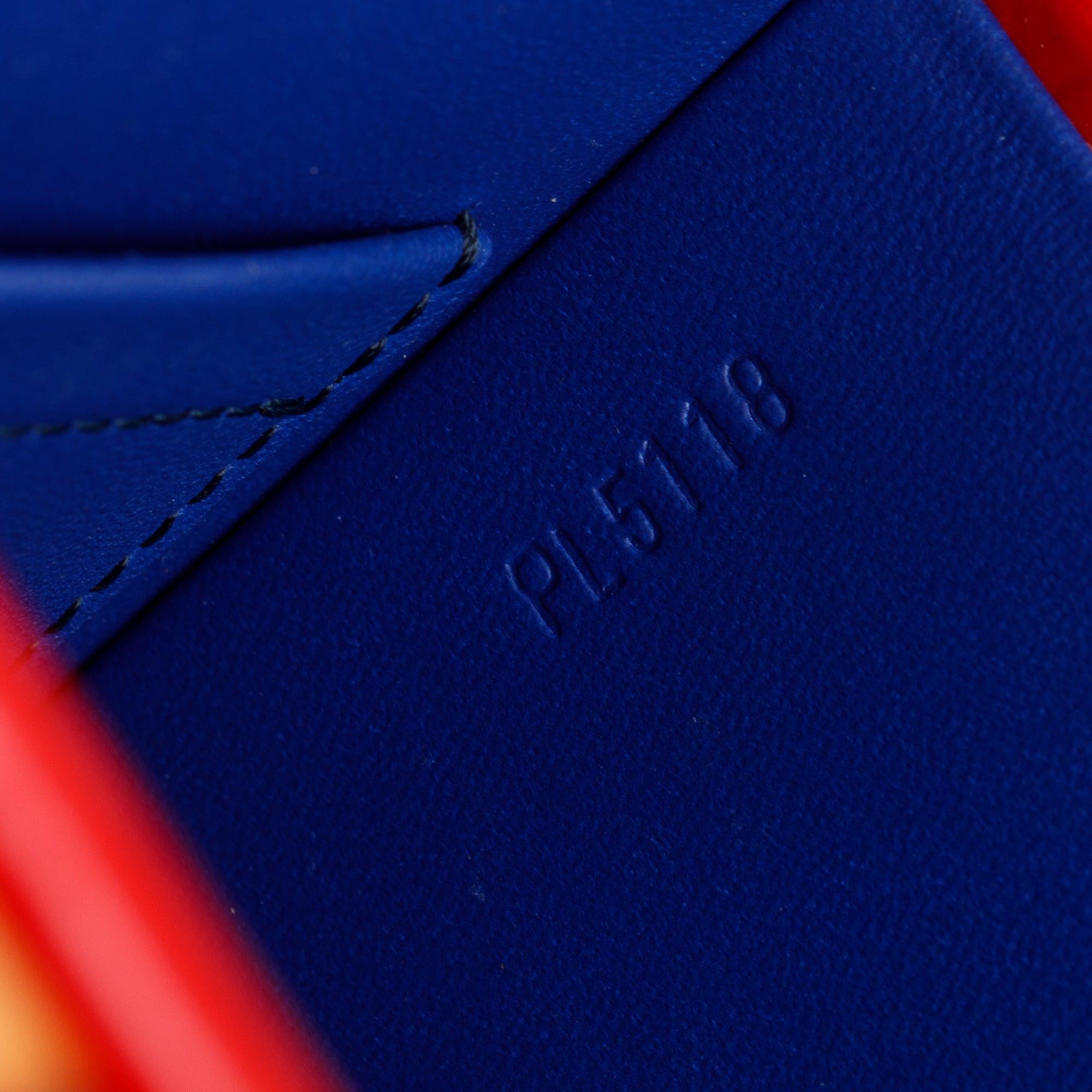 Louis Vuitton Red Vernis Leather Bleecker Box