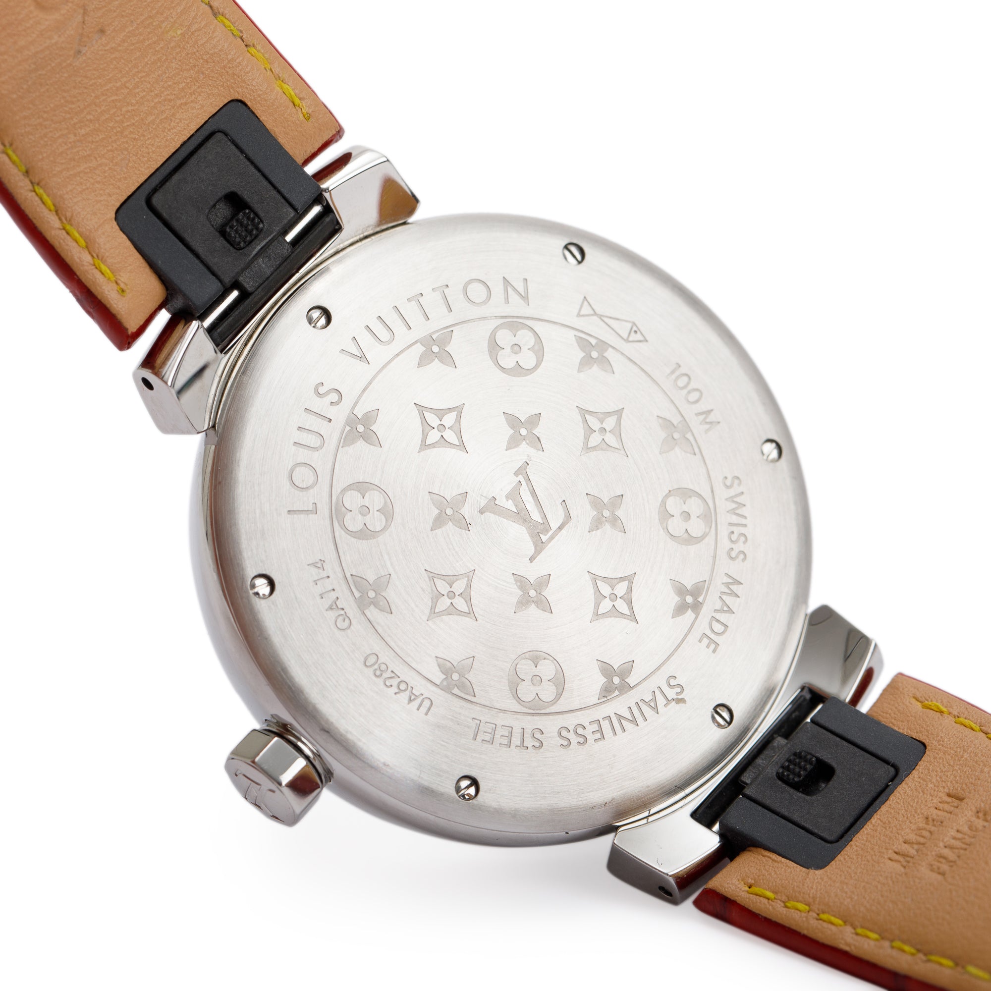 Louis Vuitton Stainless Steel Tambour GM 41 MM Watch