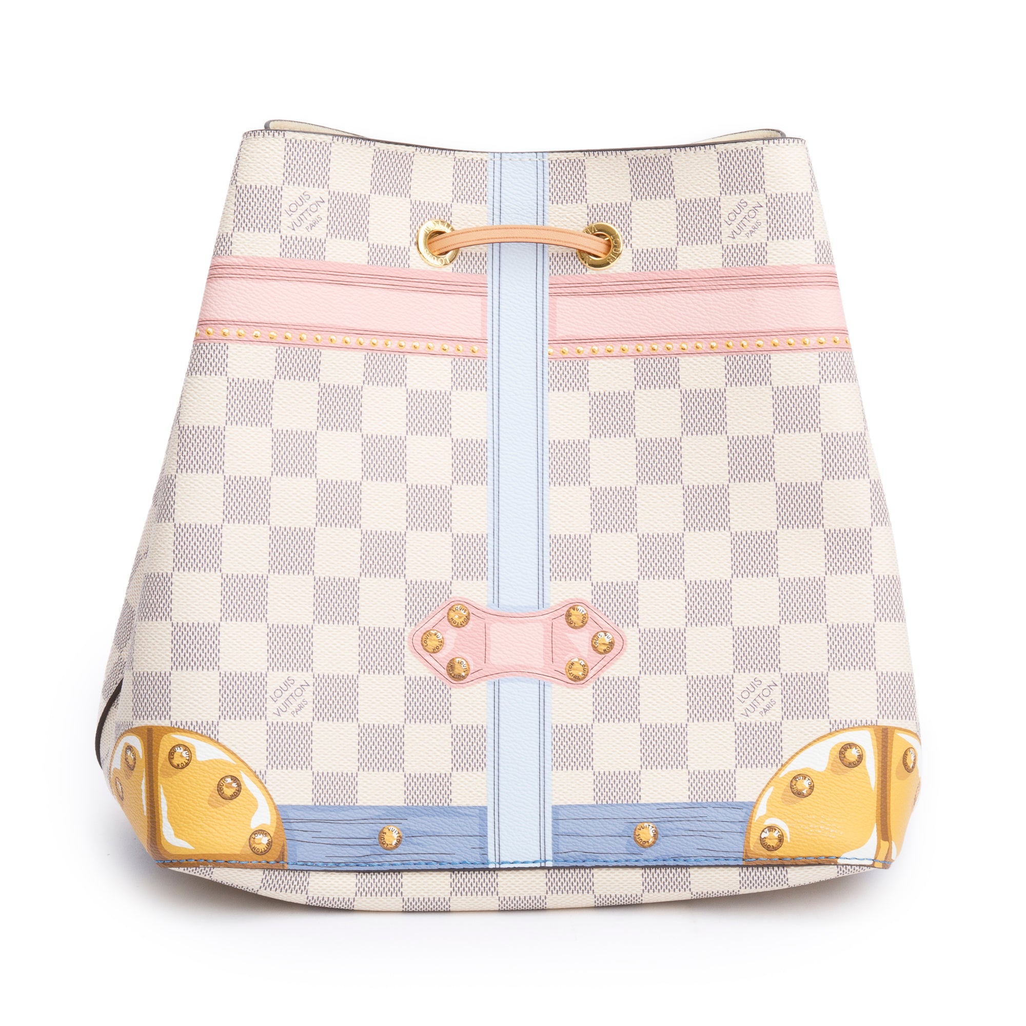 Louis Vuitton Summer Trunk Damier Azur Neonoe MM