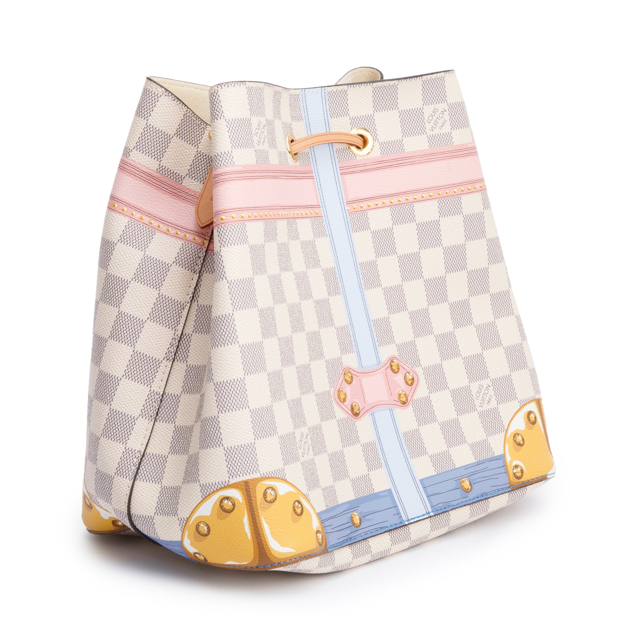 Louis Vuitton Summer Trunk Damier Azur Neonoe MM