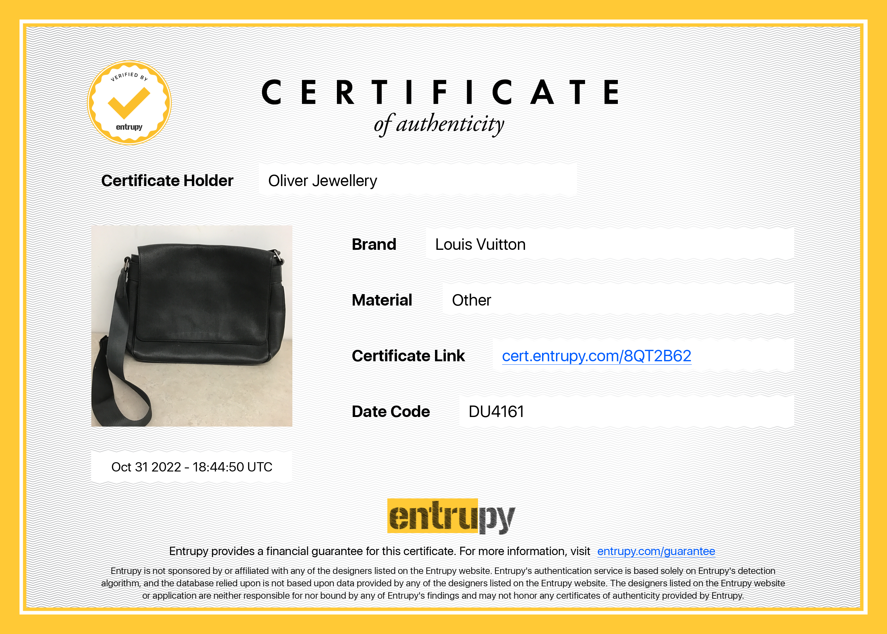 Louis Vuitton Taiga Leather Roman MM Messenger Bag