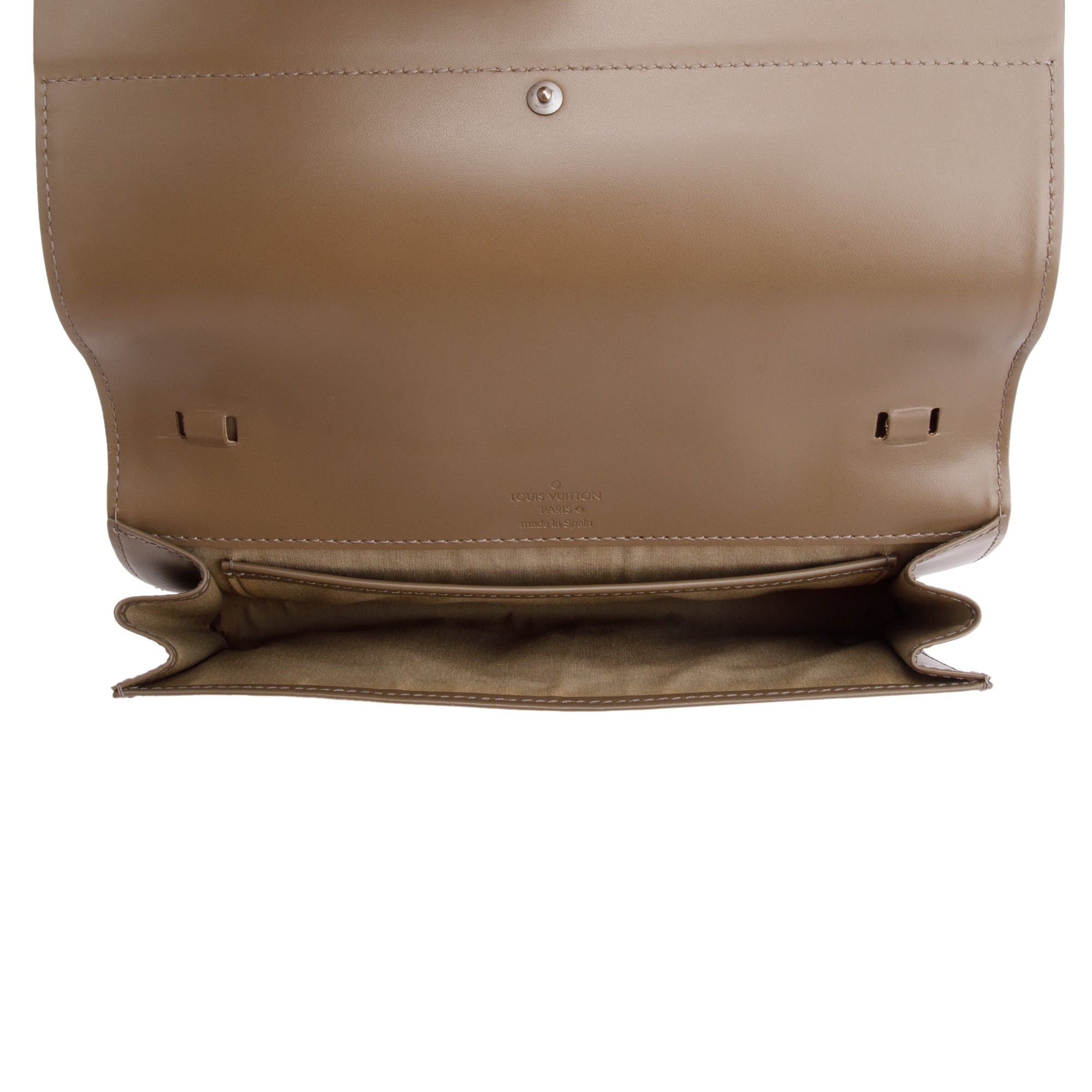 Louis Vuitton Taupe Epi Leather Honfleur Pepper Clutch