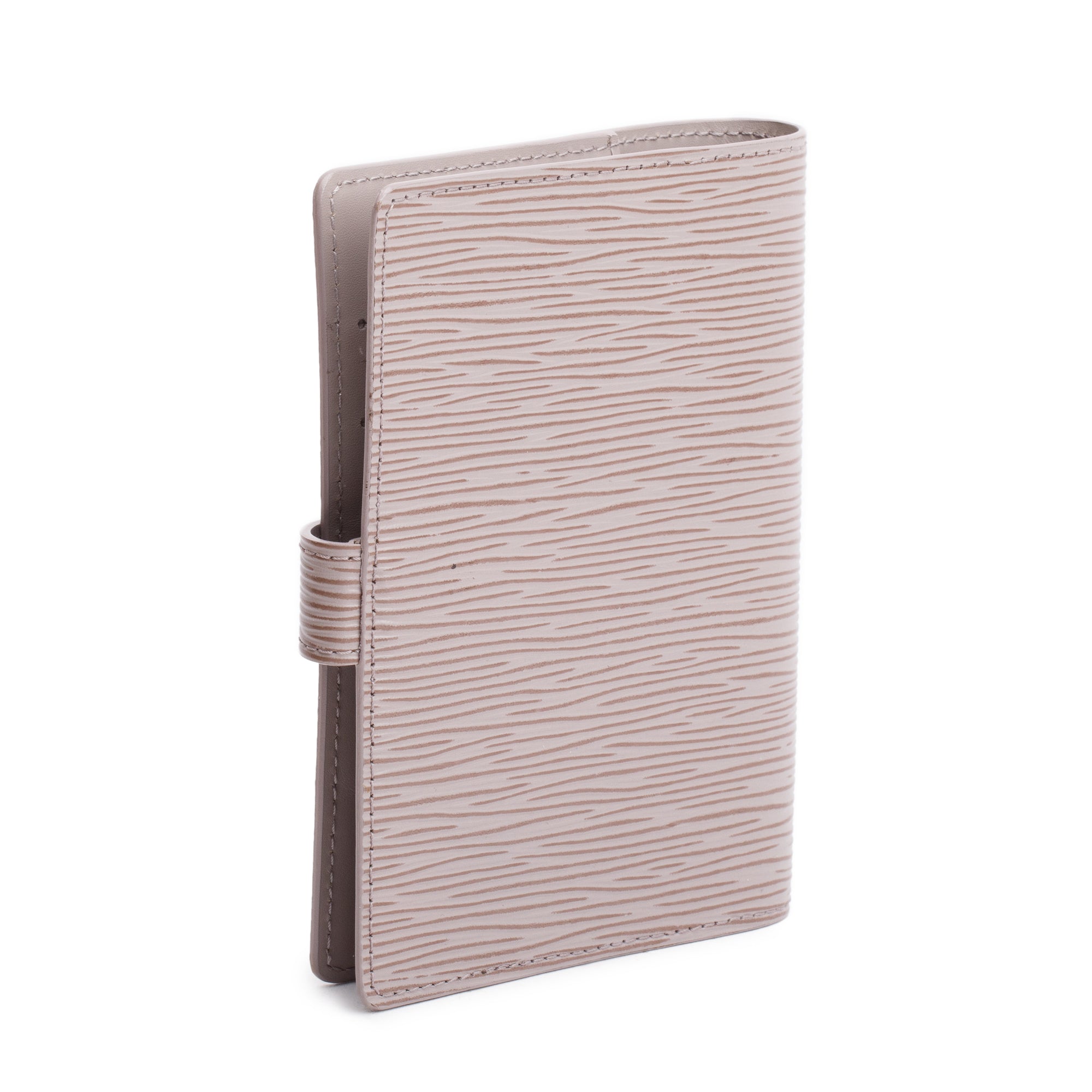 Louis Vuitton Taupe Epi Leather Small Ring Agenda Cover