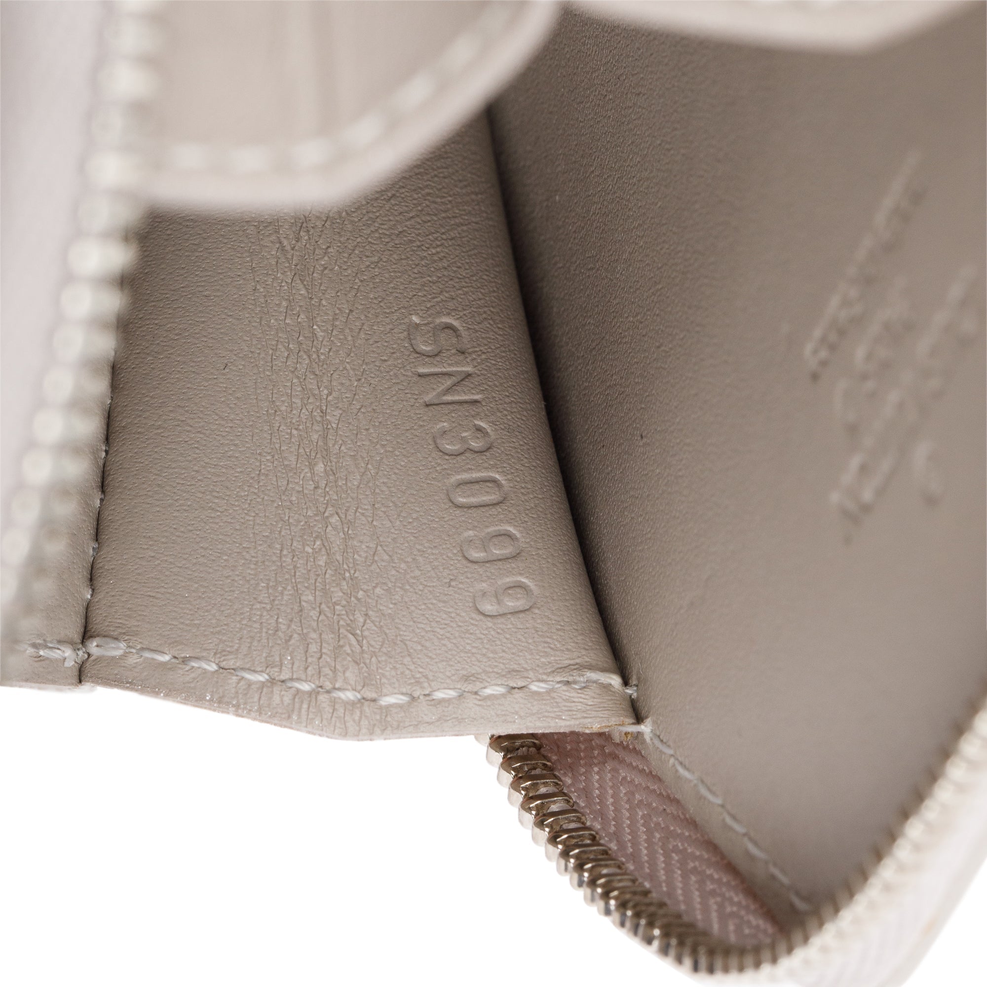 Louis Vuitton Taupe Vernis Leather Porte-Monnaie Flocon Coin Purse