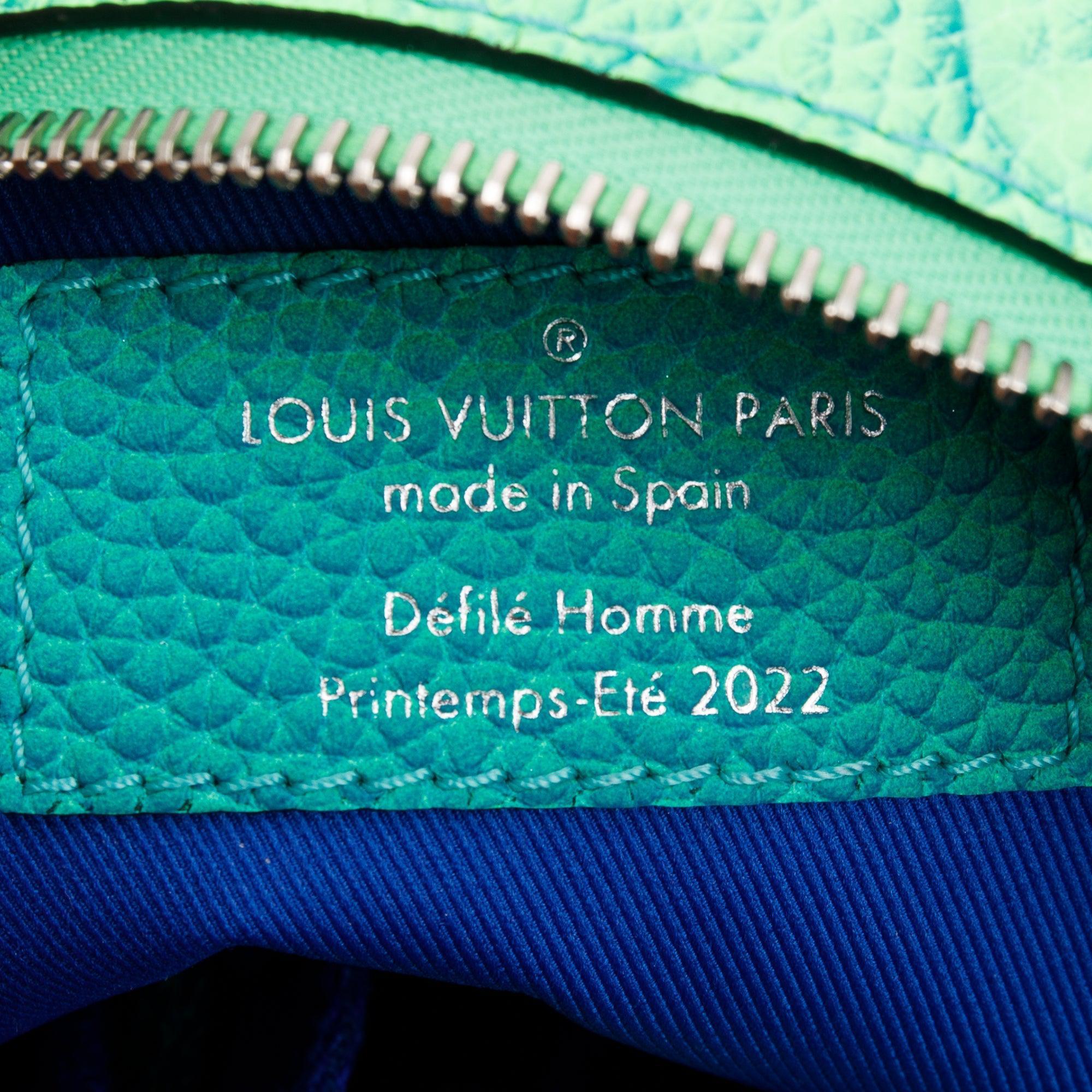 Louis Vuitton Taurillon Monogram Illusion Double Phone Pouch with box