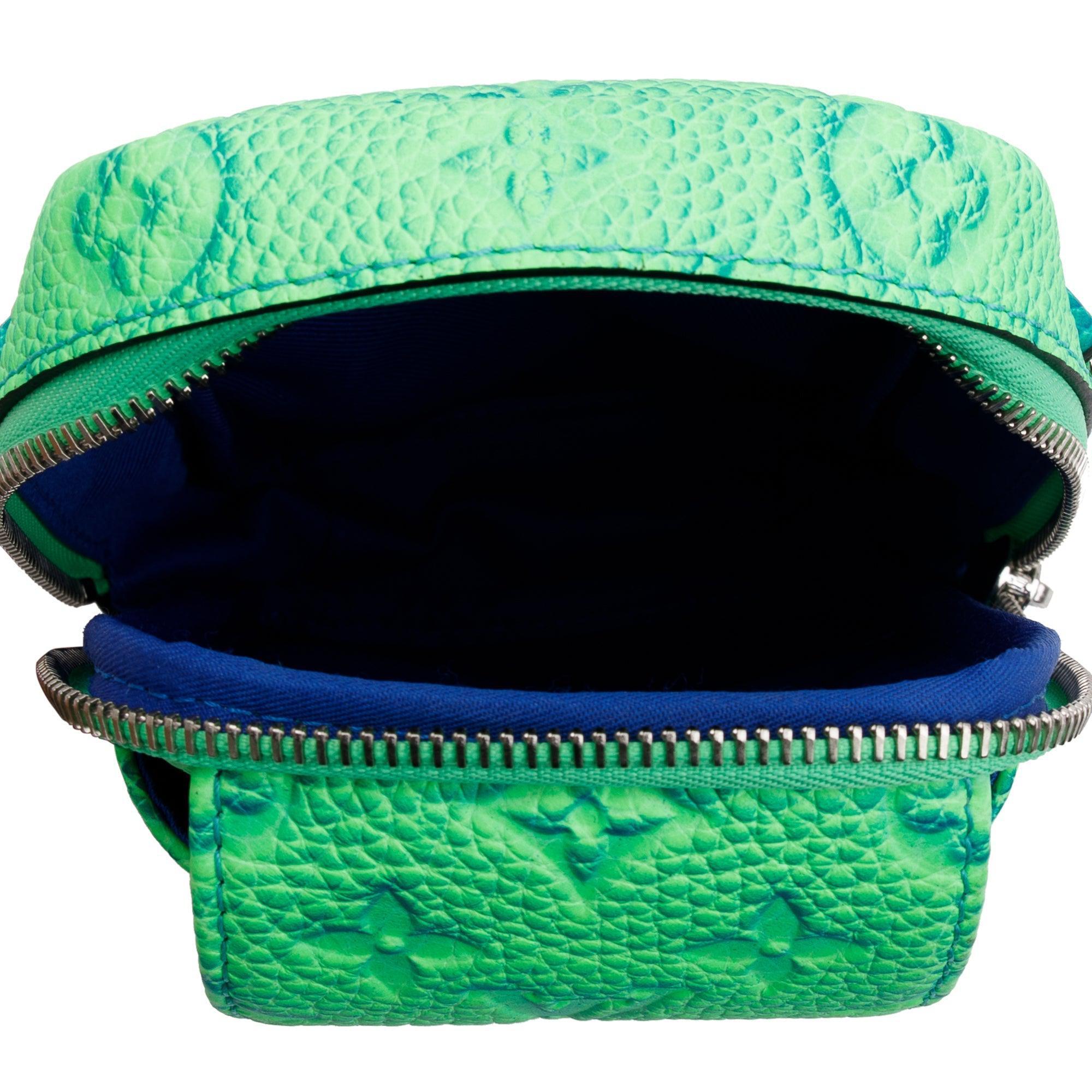 Louis Vuitton Taurillon Monogram Illusion Double Phone Pouch with box