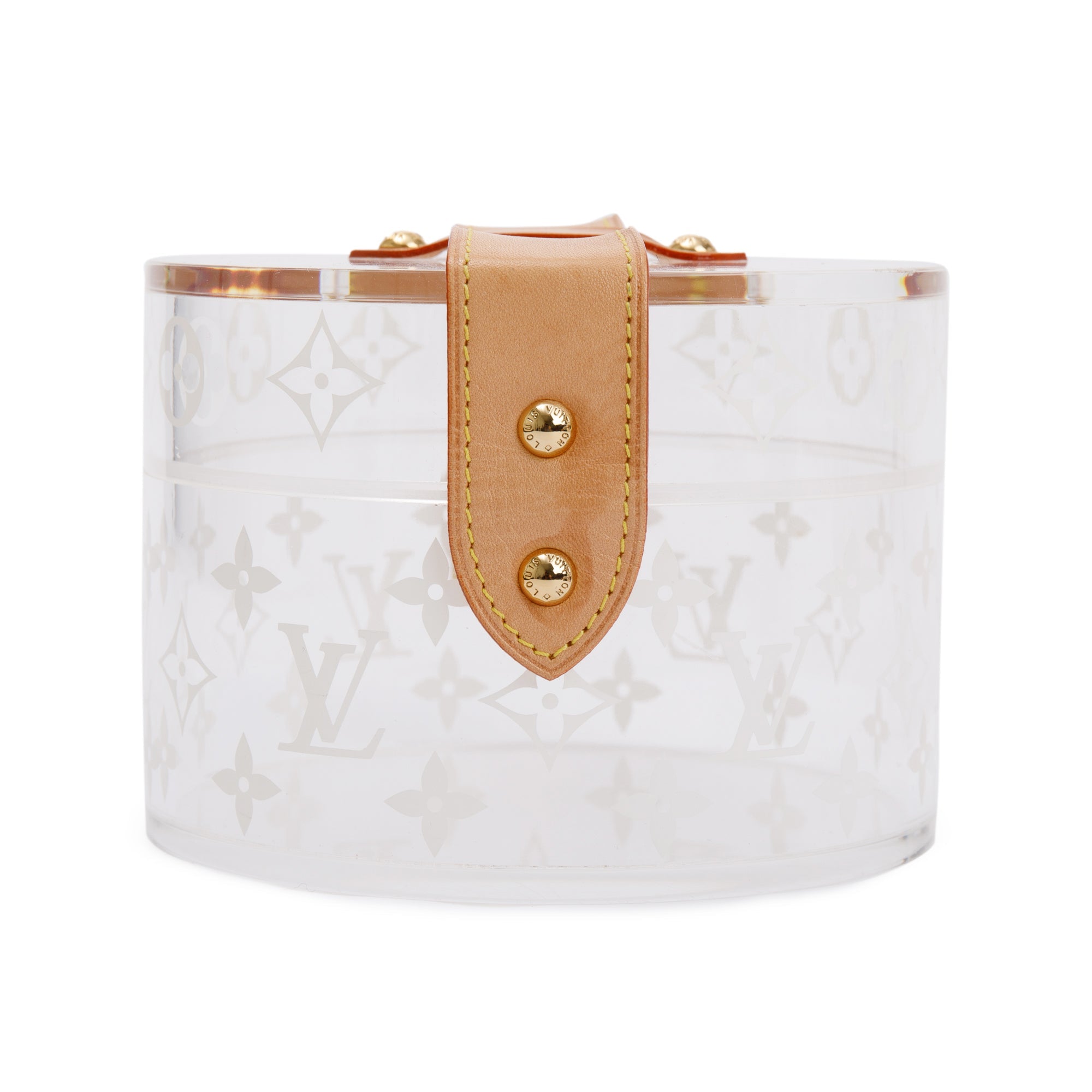 Louis Vuitton Transparent Plexiglass Scott Box