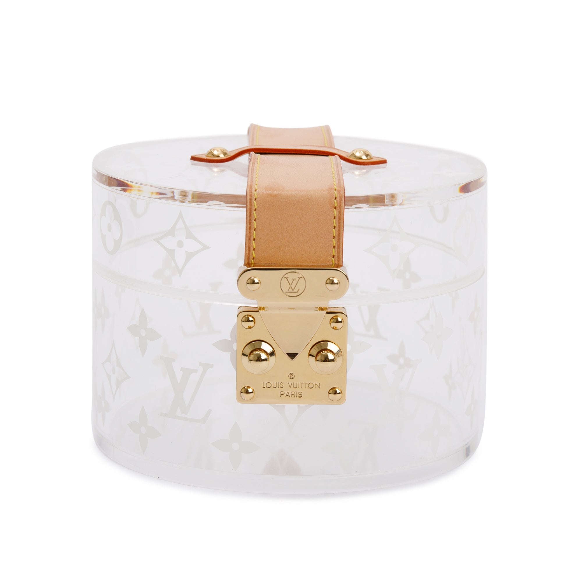 Louis Vuitton Transparent Plexiglass Scott Box