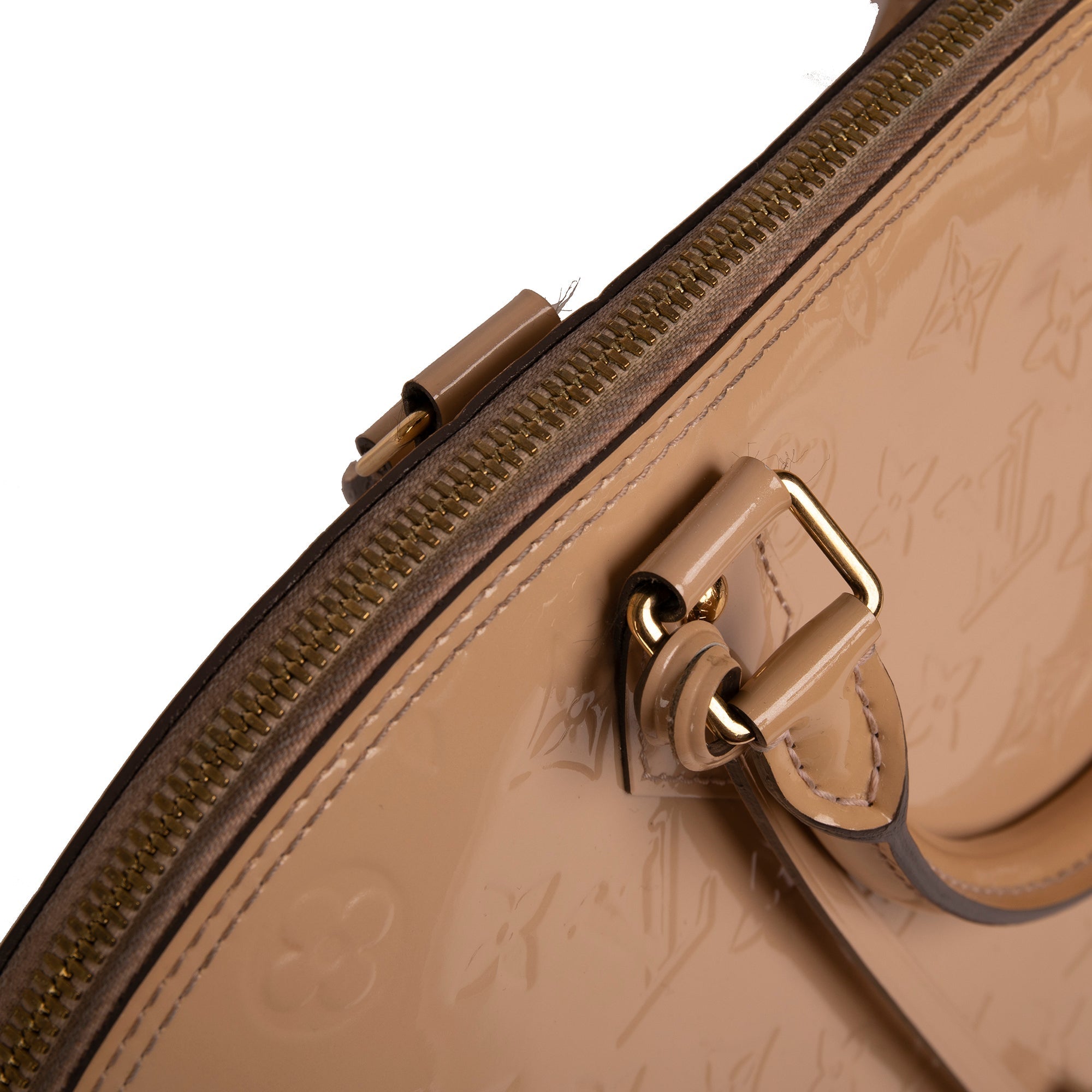 Louis Vuitton Vernis Alma GM (Bag is damaged)