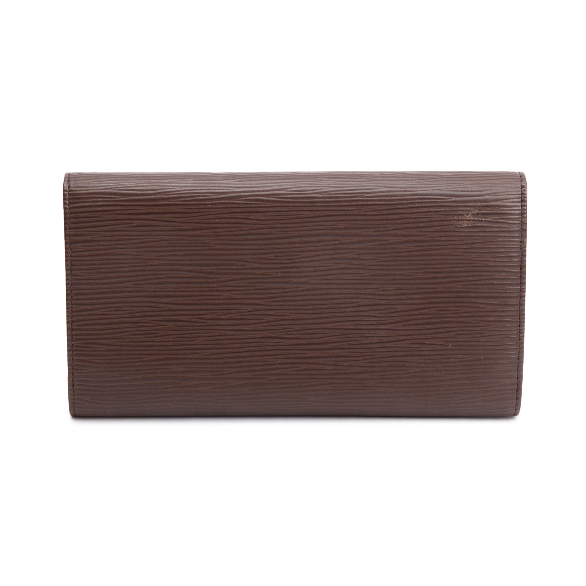 Louis Vuitton Vintage Brown Epi Leather International Wallet