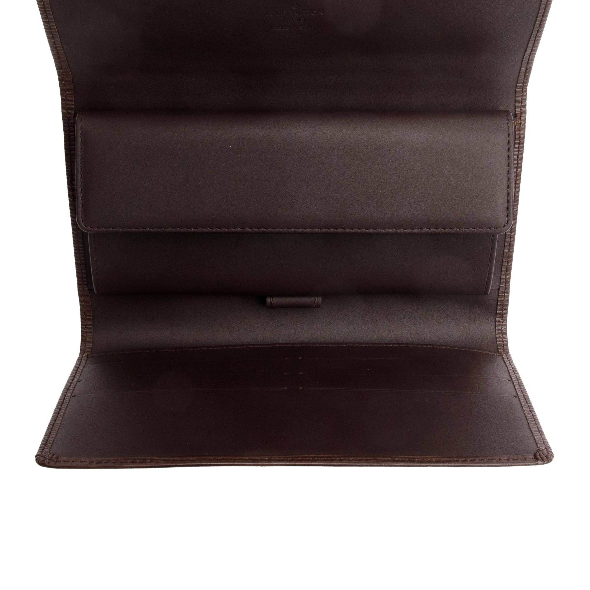 Louis Vuitton Vintage Brown Epi Leather International Wallet