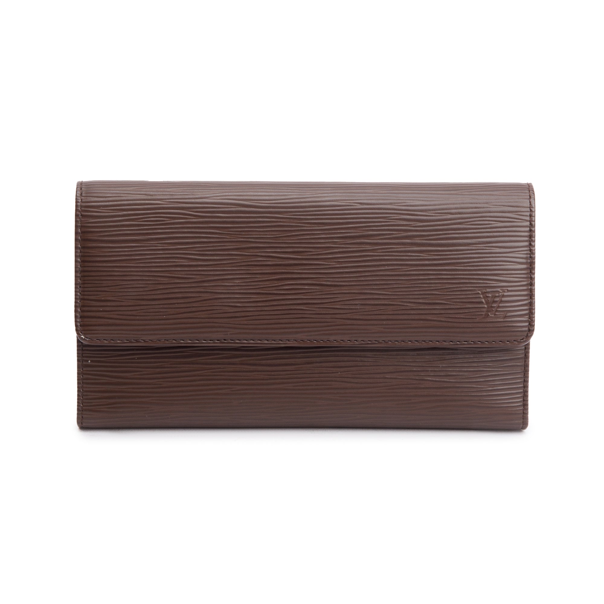 Louis Vuitton Vintage Brown Epi Leather International Wallet