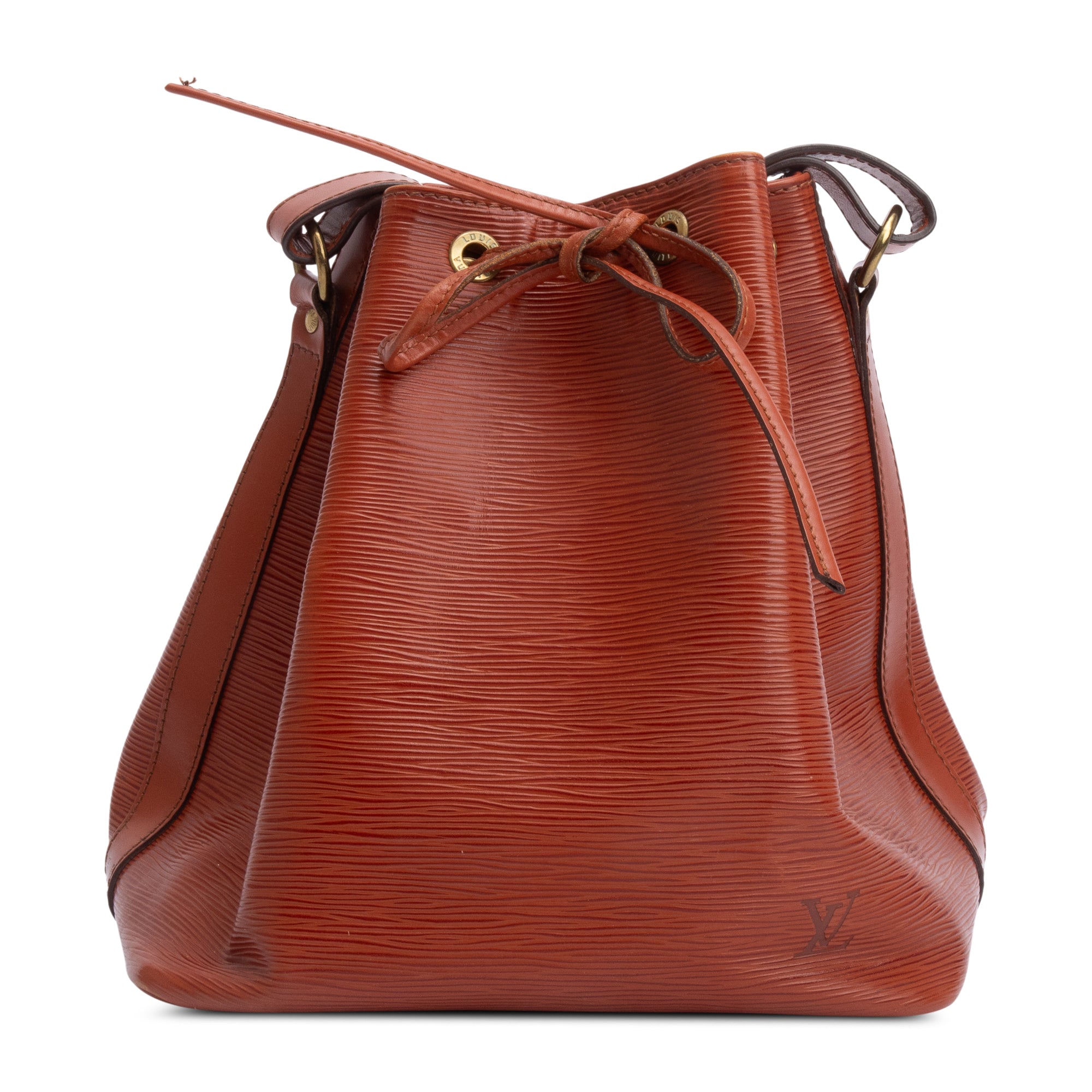 Louis Vuitton Vintage Brown Epi Leather Noe MM