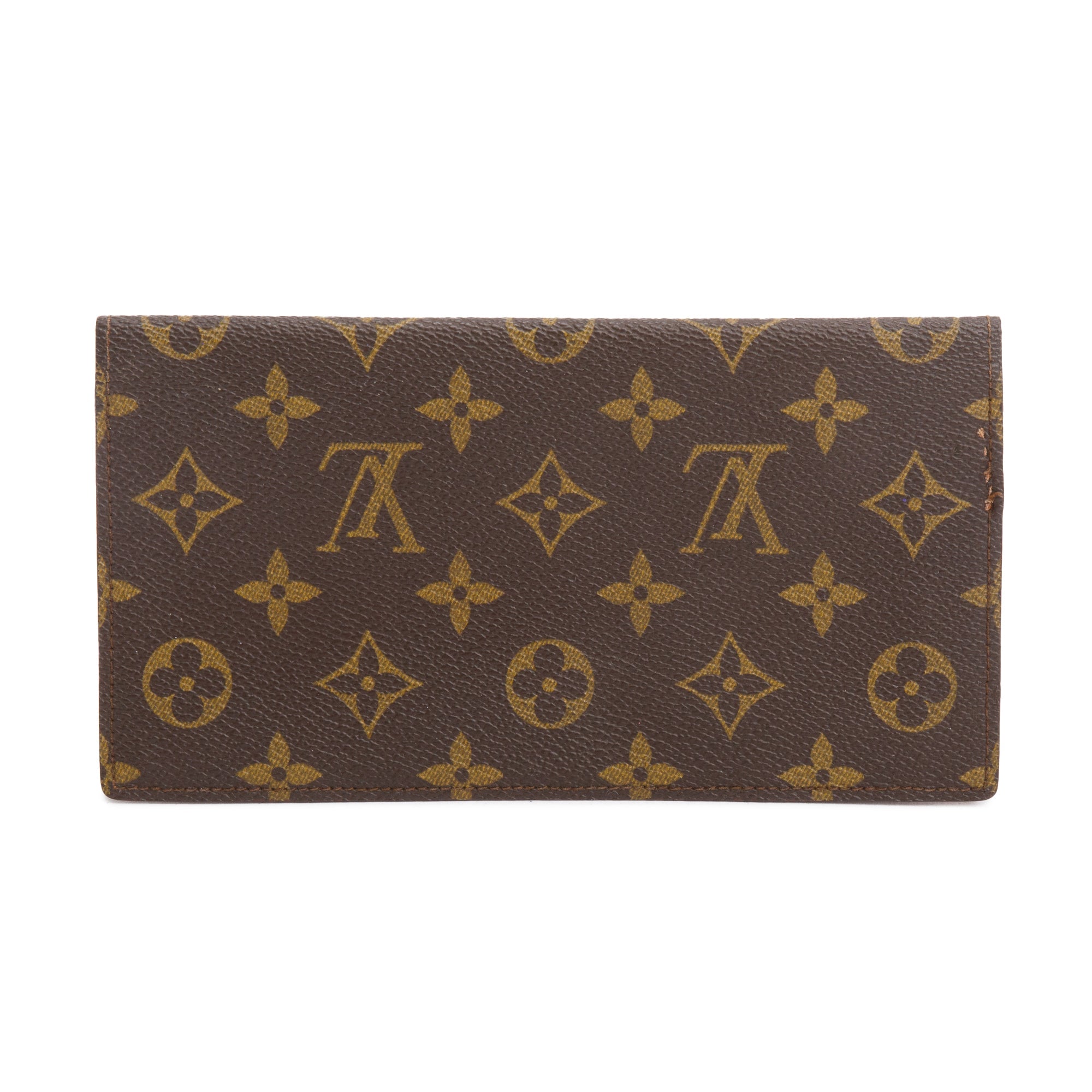 Louis Vuitton Vintage Monogram Checkbook Cover