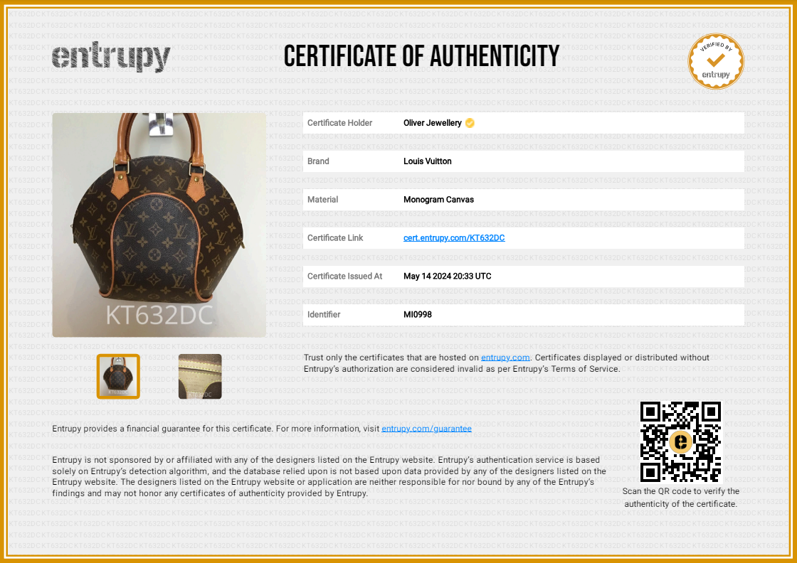 Louis Vuitton Vintage Monogram Ellipse PM