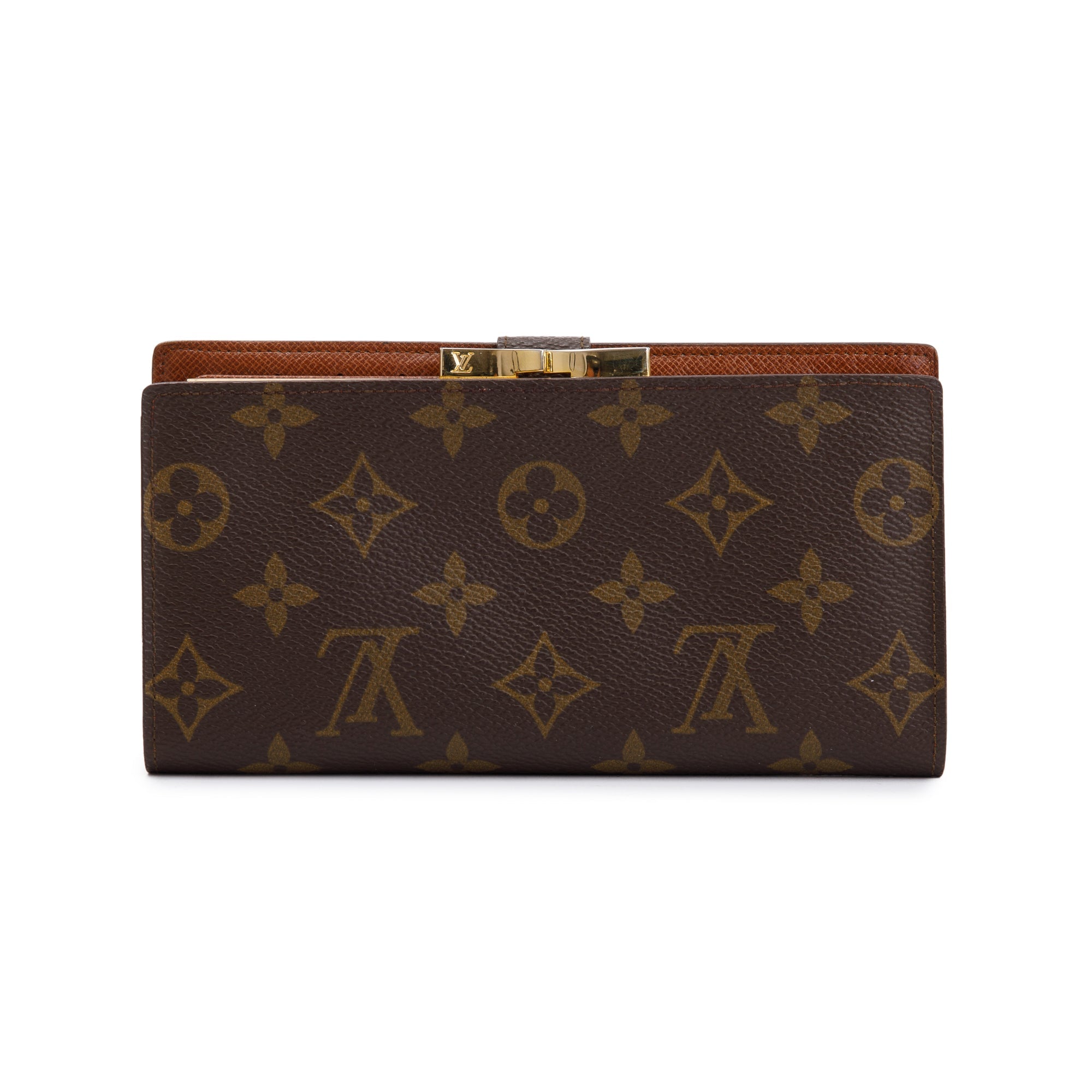 Louis Vuitton Vintage Monogram Long French Wallet w/ Box