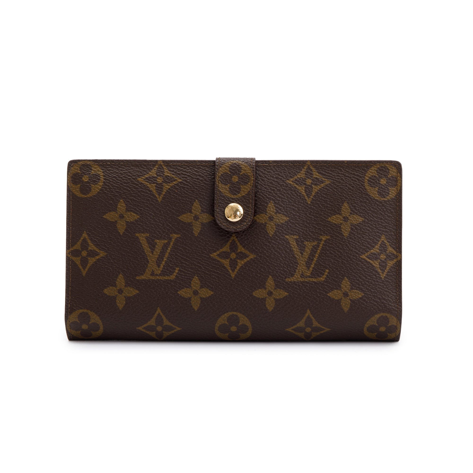Louis Vuitton Vintage Monogram Long French Wallet w/ Box