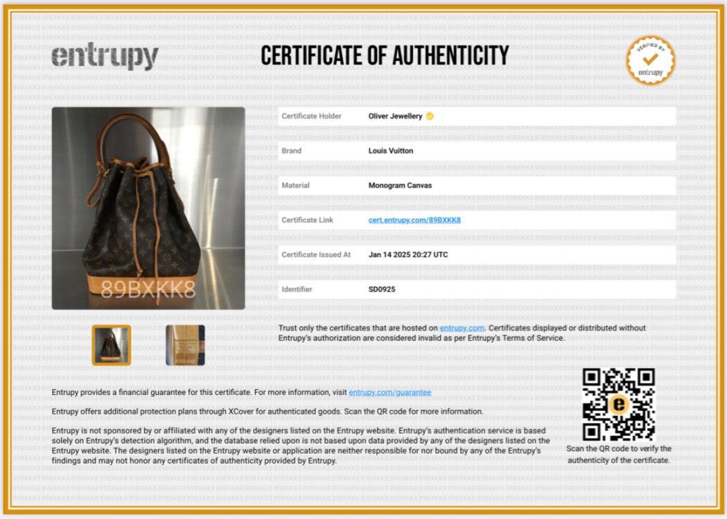 Louis Vuitton Vintage Monogram Noe Bag
