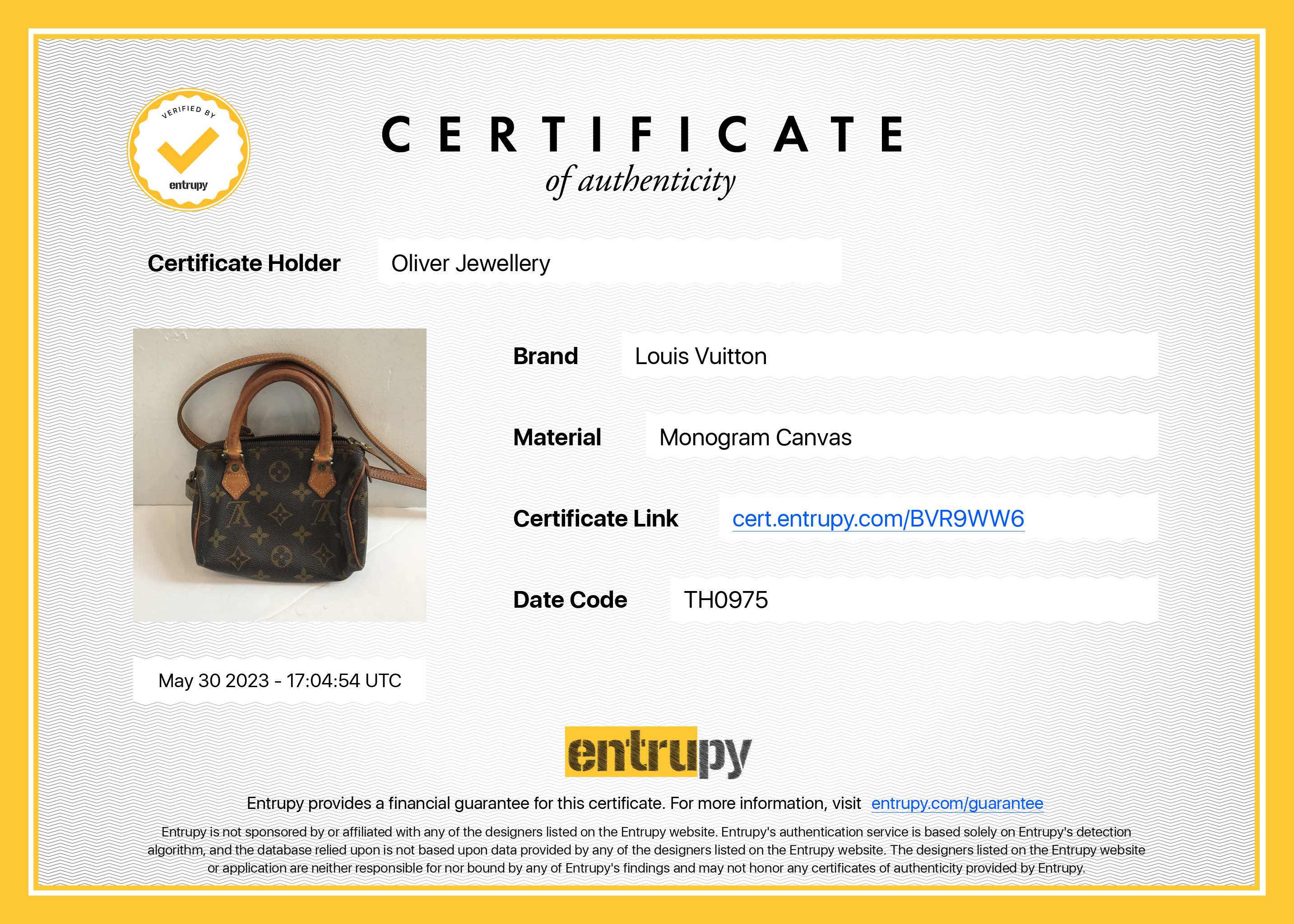 Louis Vuitton Vintage Monogram Speedy HL w/ Strap