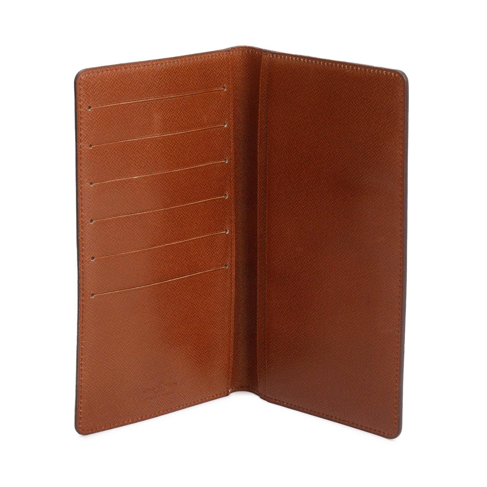 Louis Vuitton Vintage Monogram Vertical Bifold Wallet