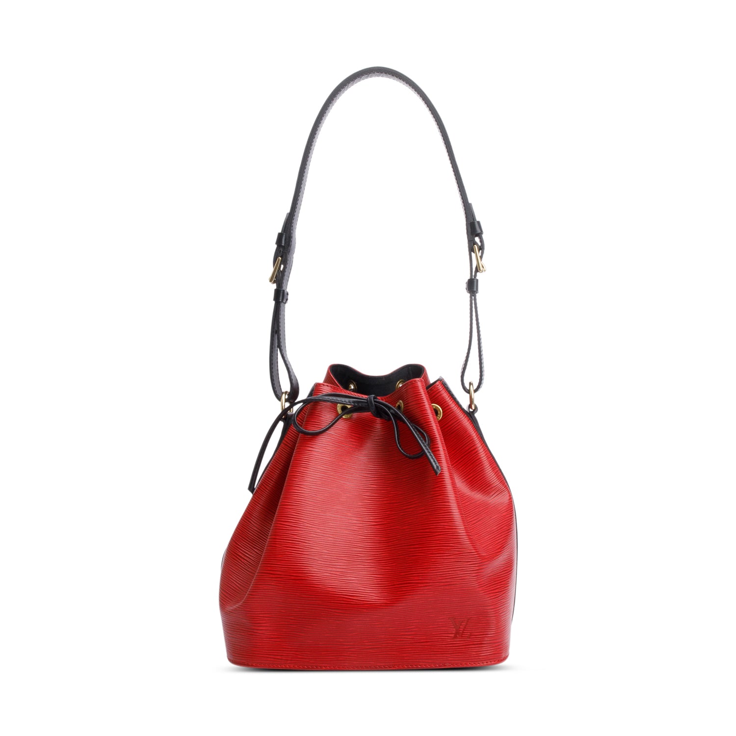 Louis Vuitton Vintage Red/Black Epi Leather Noe MM