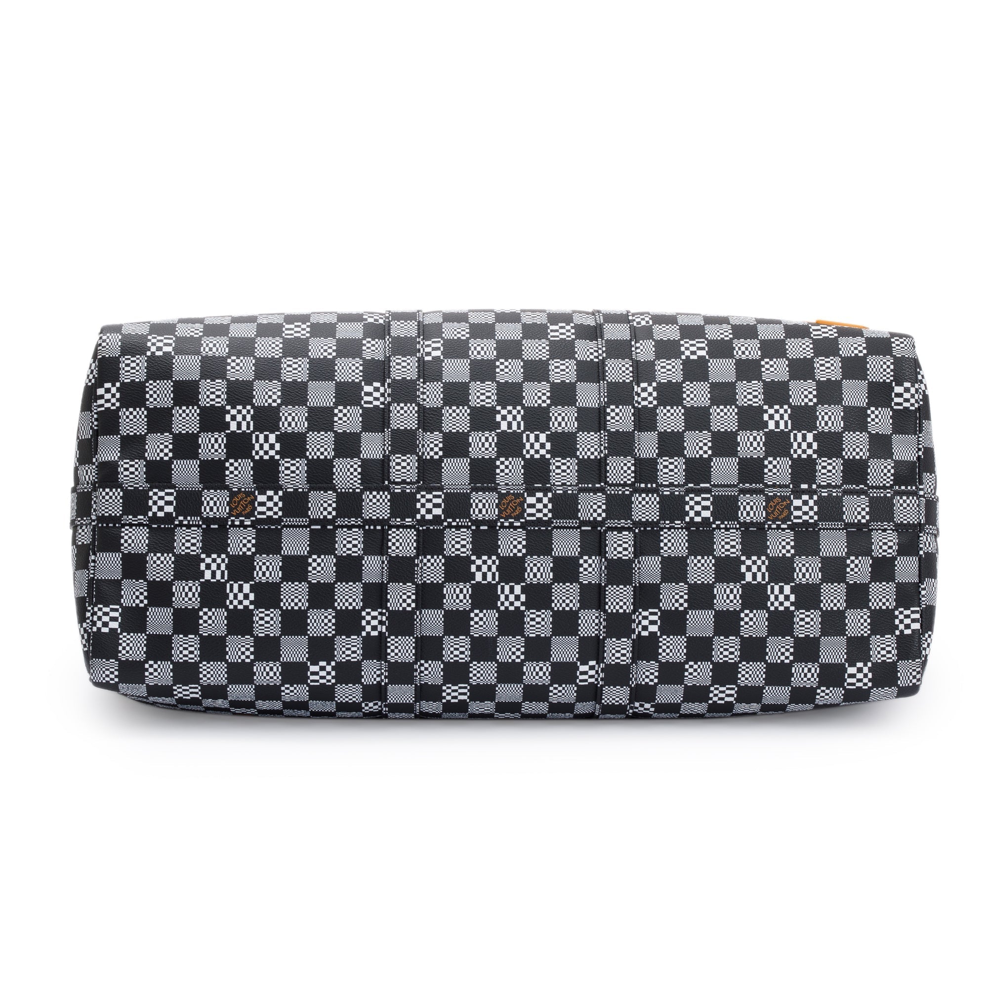 Louis Vuitton Virgil Abloh 2020 Limited Edition Distorted Damier Keepall Bandouliere 50