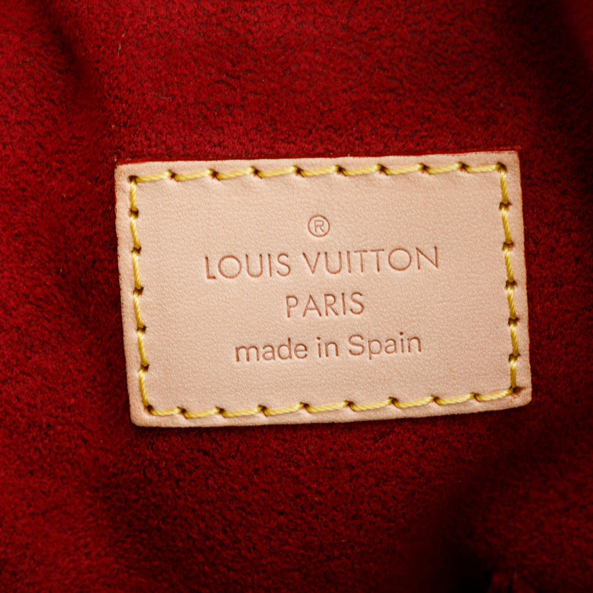 Louis Vuitton White Monogram Multicolore Courtney GM w/ Strap