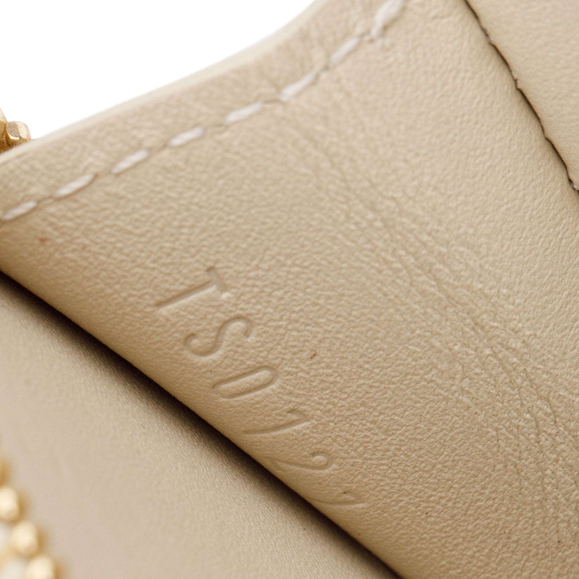 Louis Vuitton White Monogram Vernis Mini Heart Coin Key Pouch