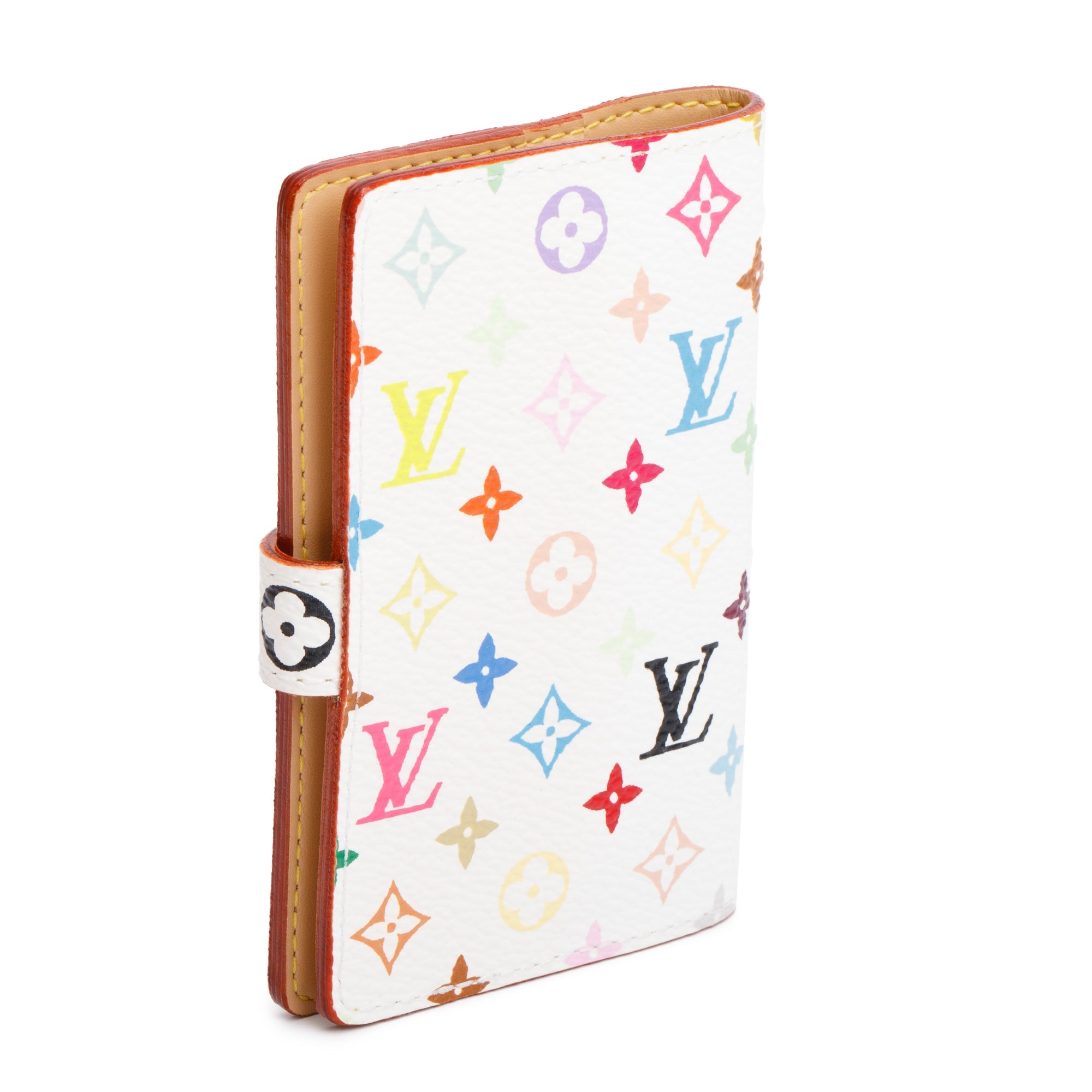 Louis Vuitton White Multicolore Carnet De Bal Mini Agenda Cover