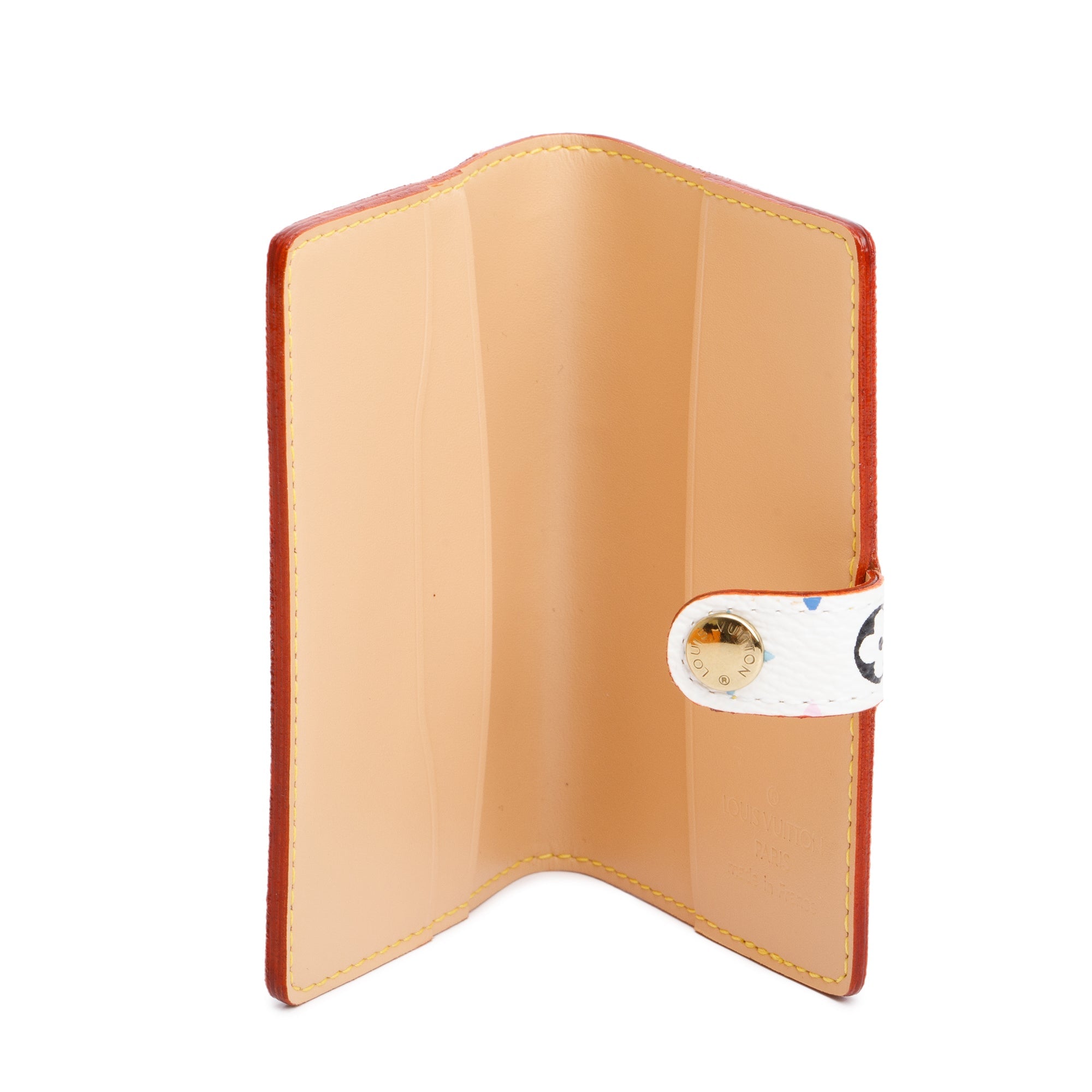 Louis Vuitton White Multicolore Carnet De Bal Mini Agenda Cover