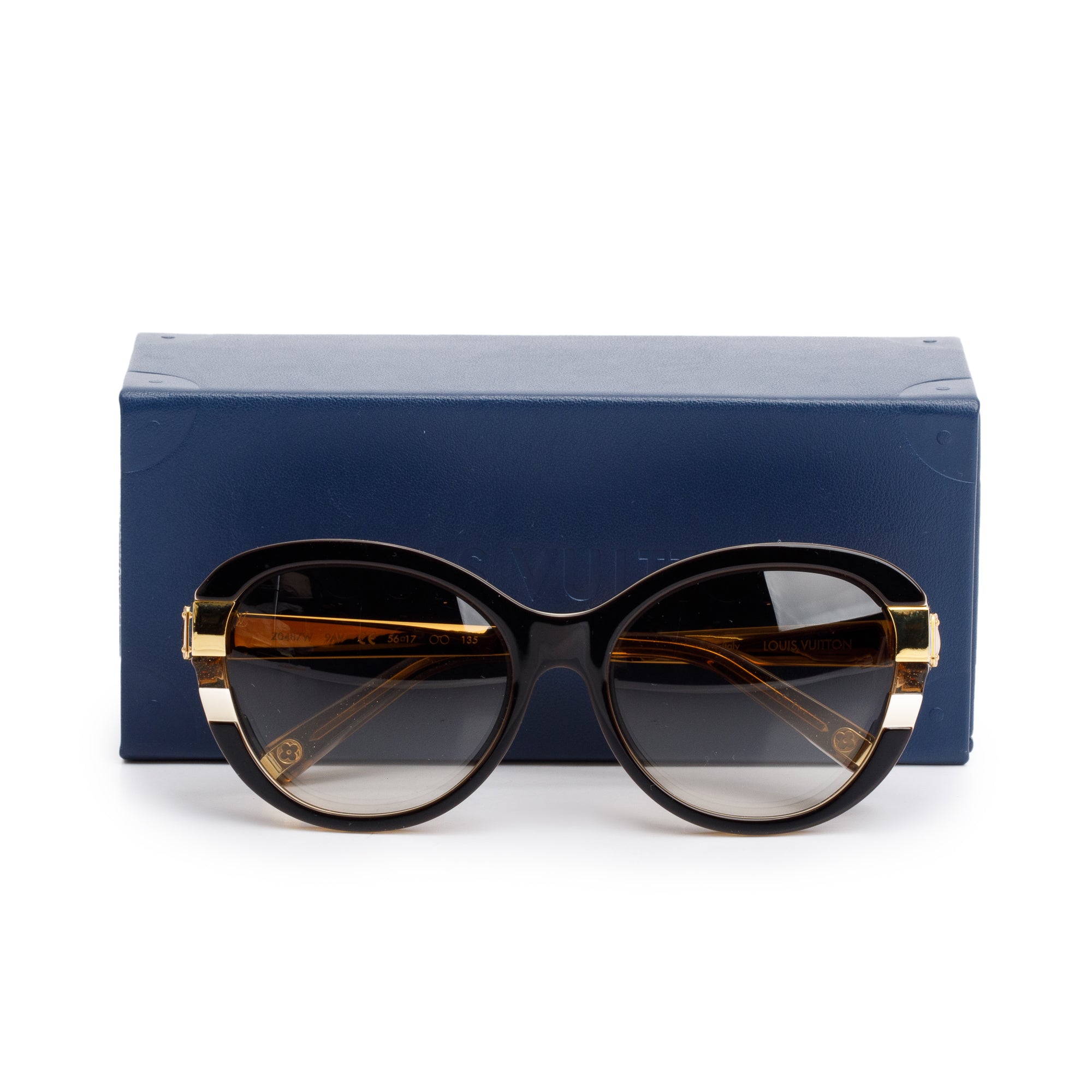 Louis Vuitton Z0487W Petit Soupcon Cat Eye Sunglasses w/ Case