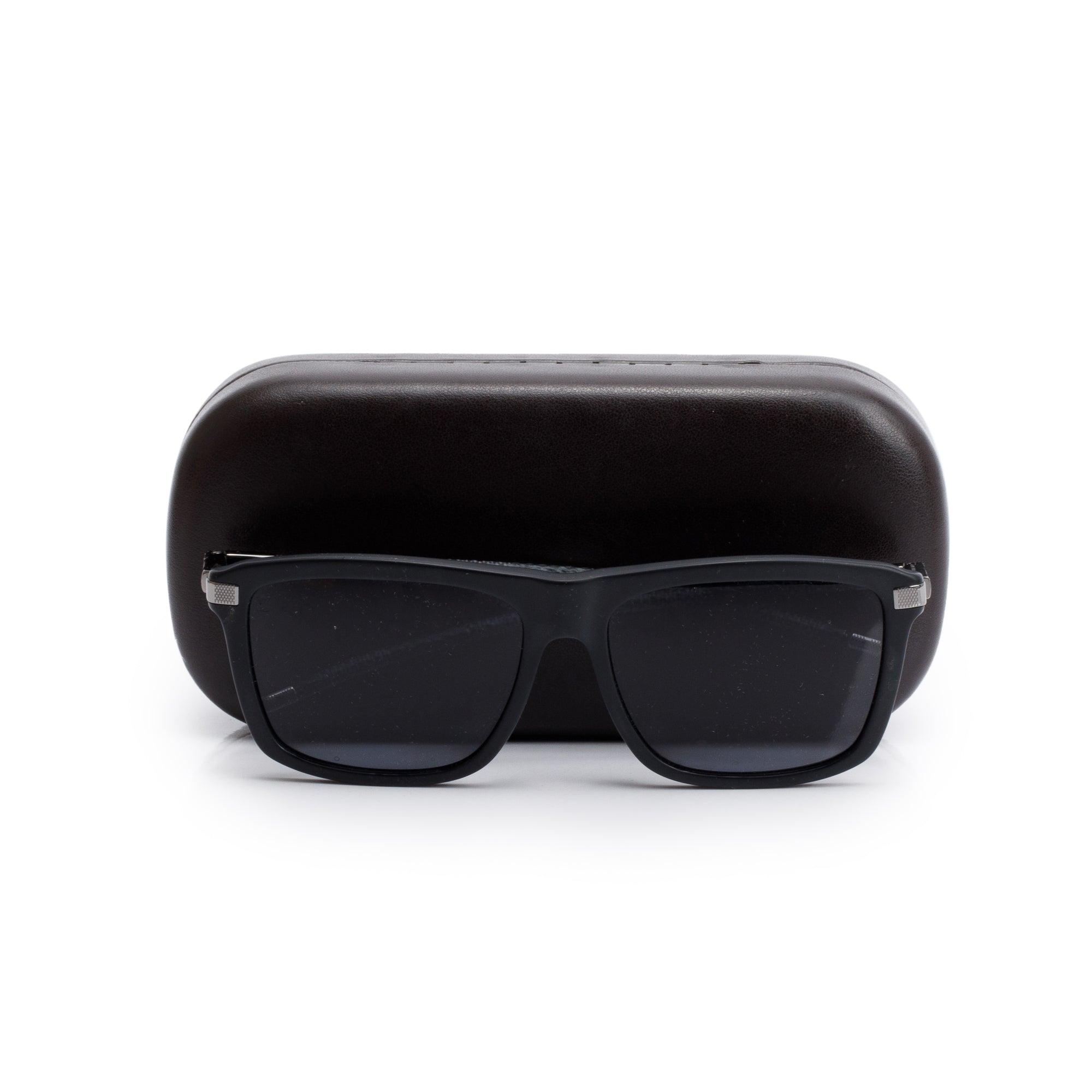 Louis Vuitton Z077IE Damier Graphite Alliance Square Sunglasses w/ Case