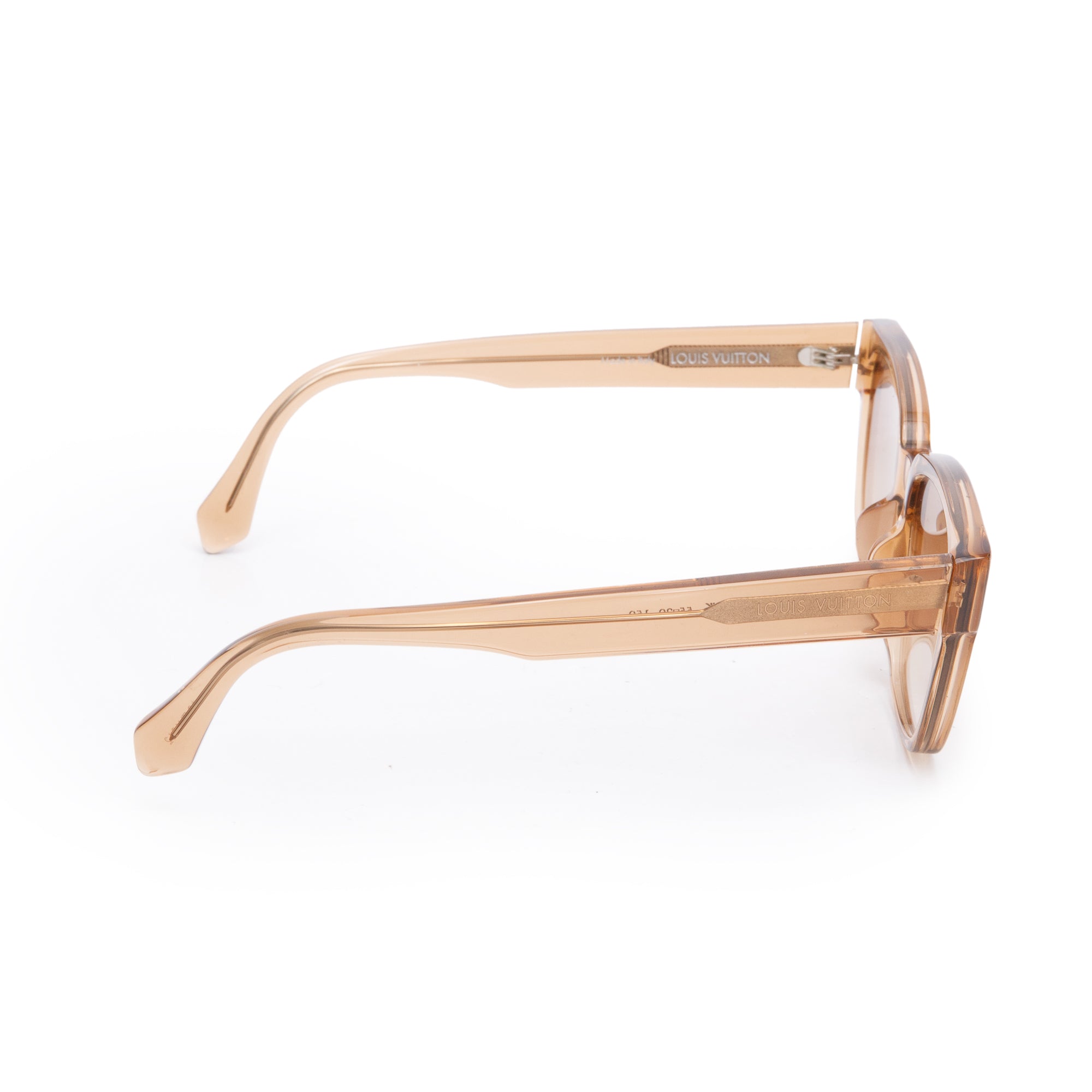 Louis Vuitton Z1704E Brown Acetate Sunglasses w/ Box