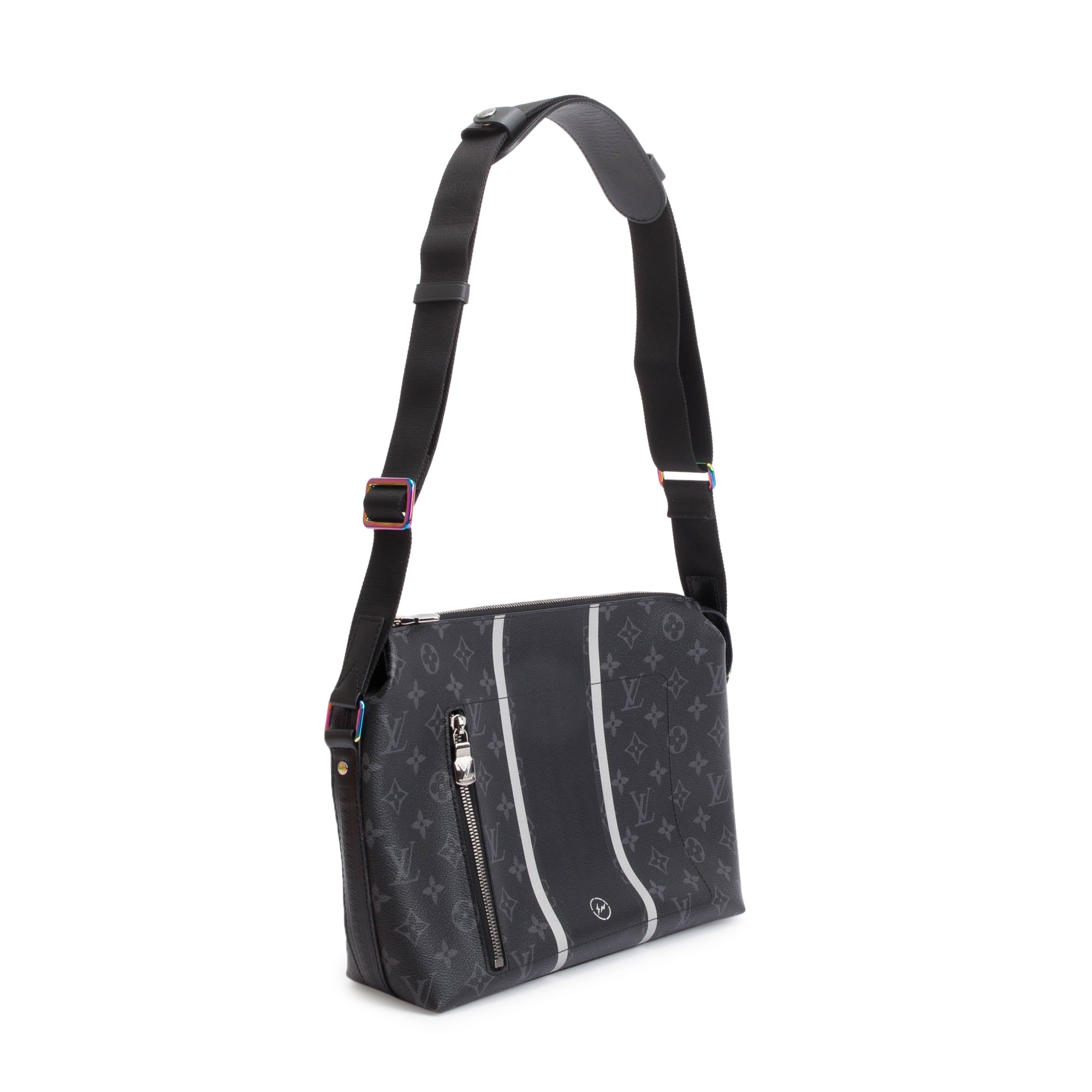 Louis Vuitton x Fragment Monogram Eclipse Apollo Messenger Bag w/ Box