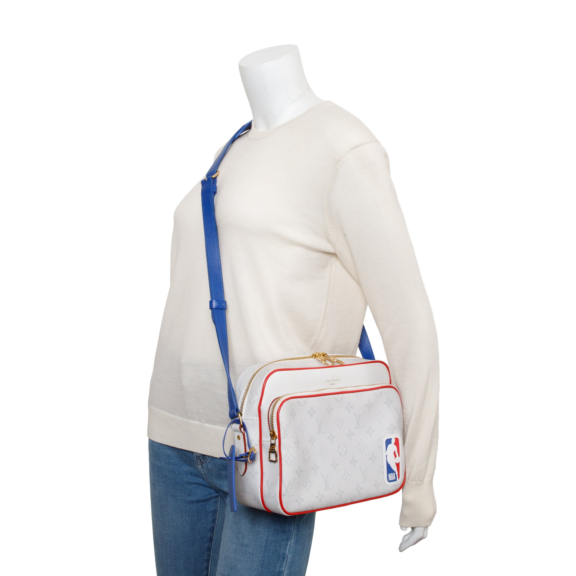 Louis Vuitton x NBA 2021 Antarctica Monogram Nil Messenger Bag PM w/ Box