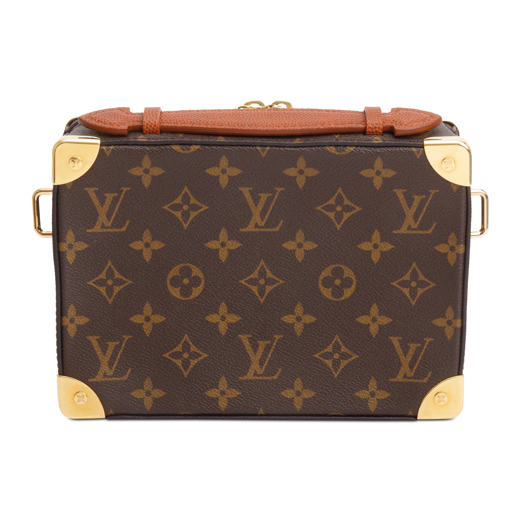 Louis Vuitton x NBA Monogram & Brown Grained Calfskin Handle Trunk