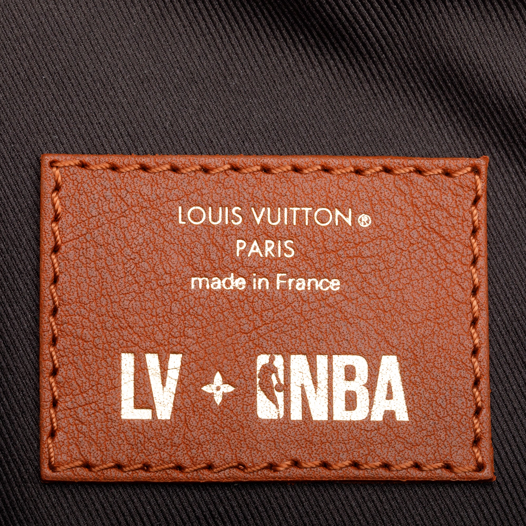Louis Vuitton x NBA Monogram & Brown Grained Calfskin Handle Trunk