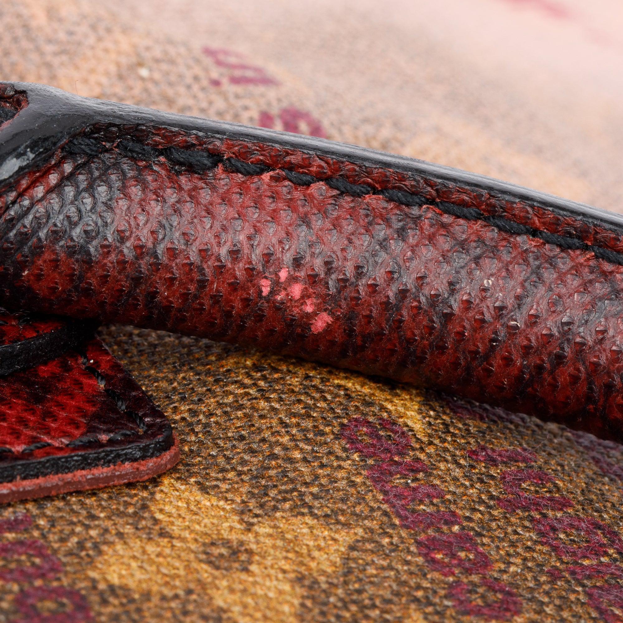 Louis Vuitton x Richard Prince Limited Edition Monogram Karung Trim Graduate Jokes Bag