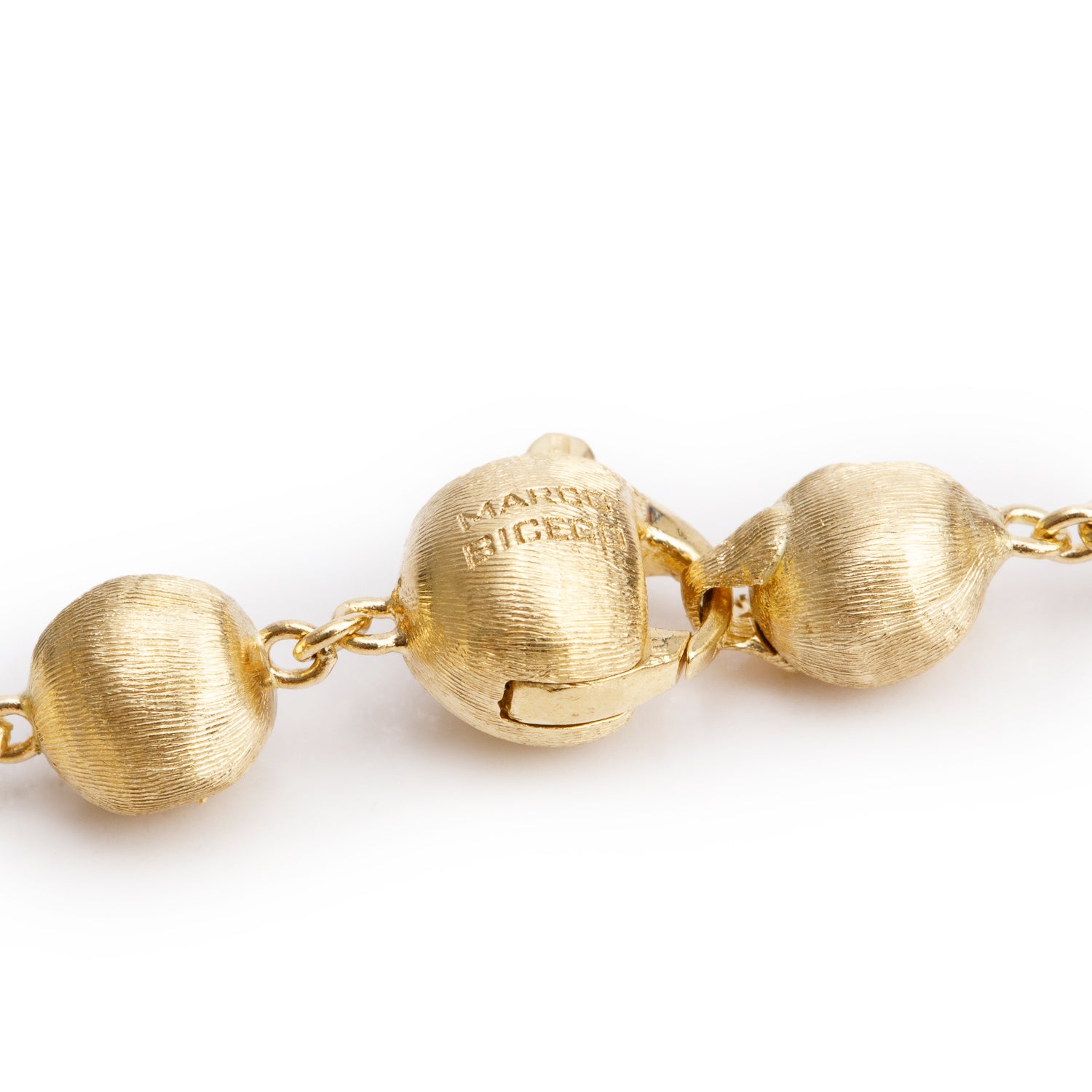 Marco Bicego 18k Yellow Gold Africa Mixed Bead Bracelet