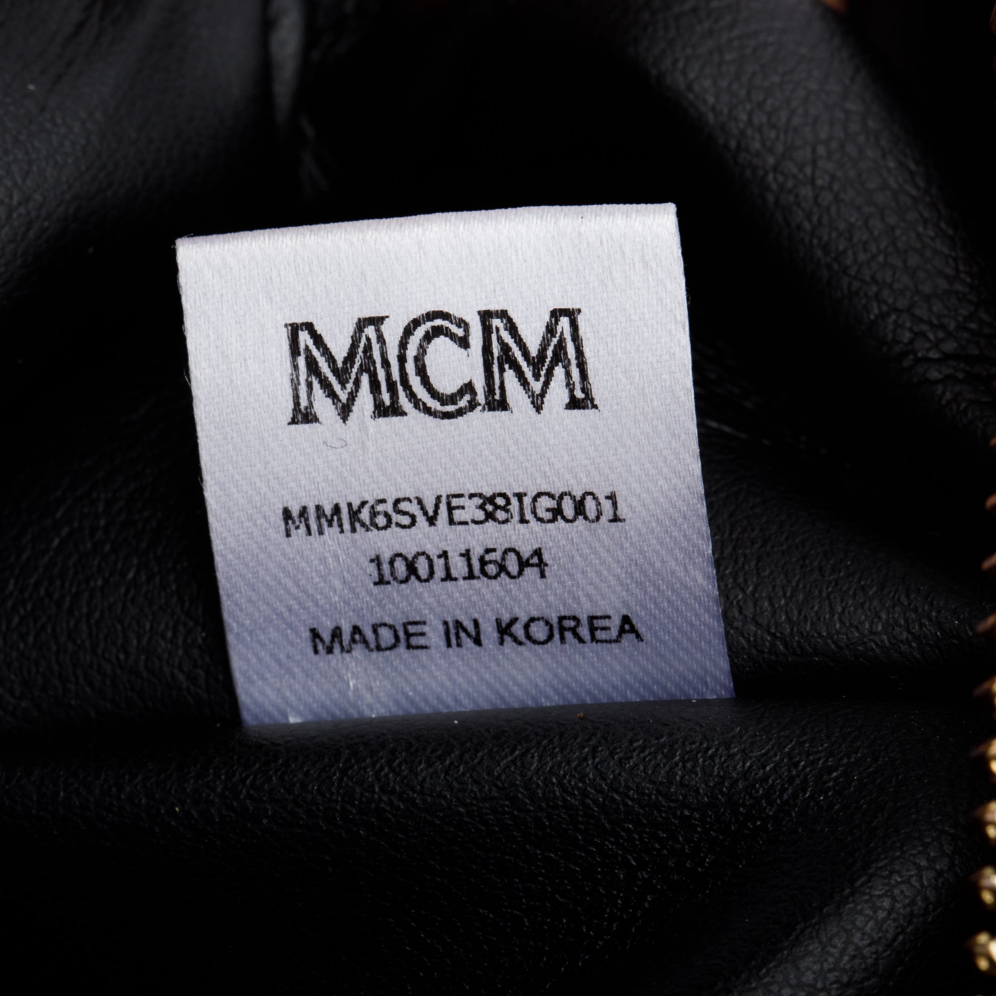 MCM Beige Visetos Stark Side Studs Medium Backpack