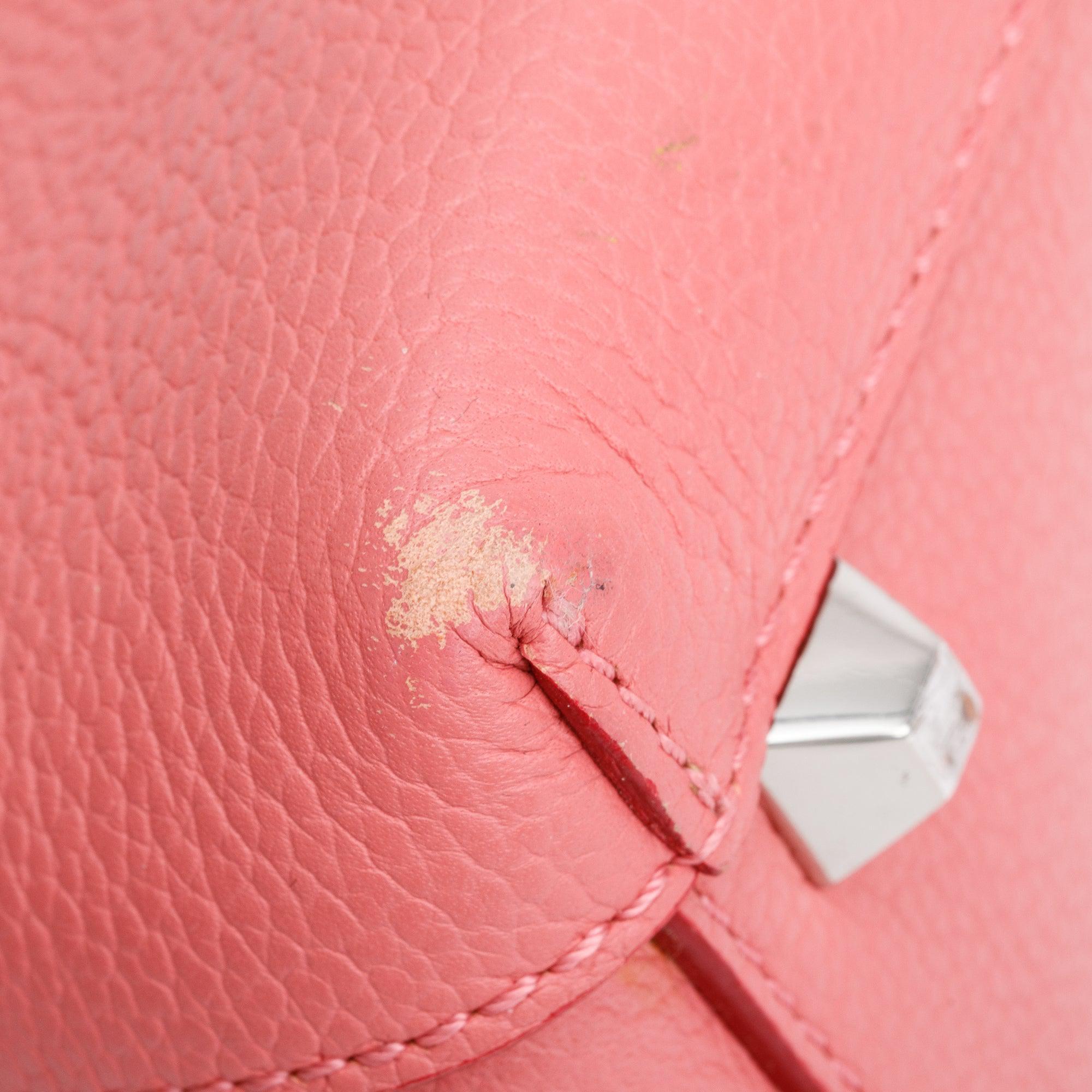 MCM Pink Leather Milla Handle Bag